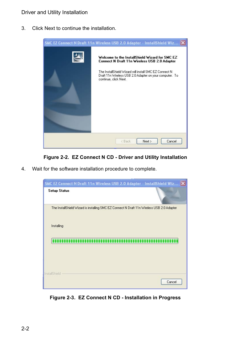 SMC Networks SMCWUSBS-N User Manual | Page 22 / 64