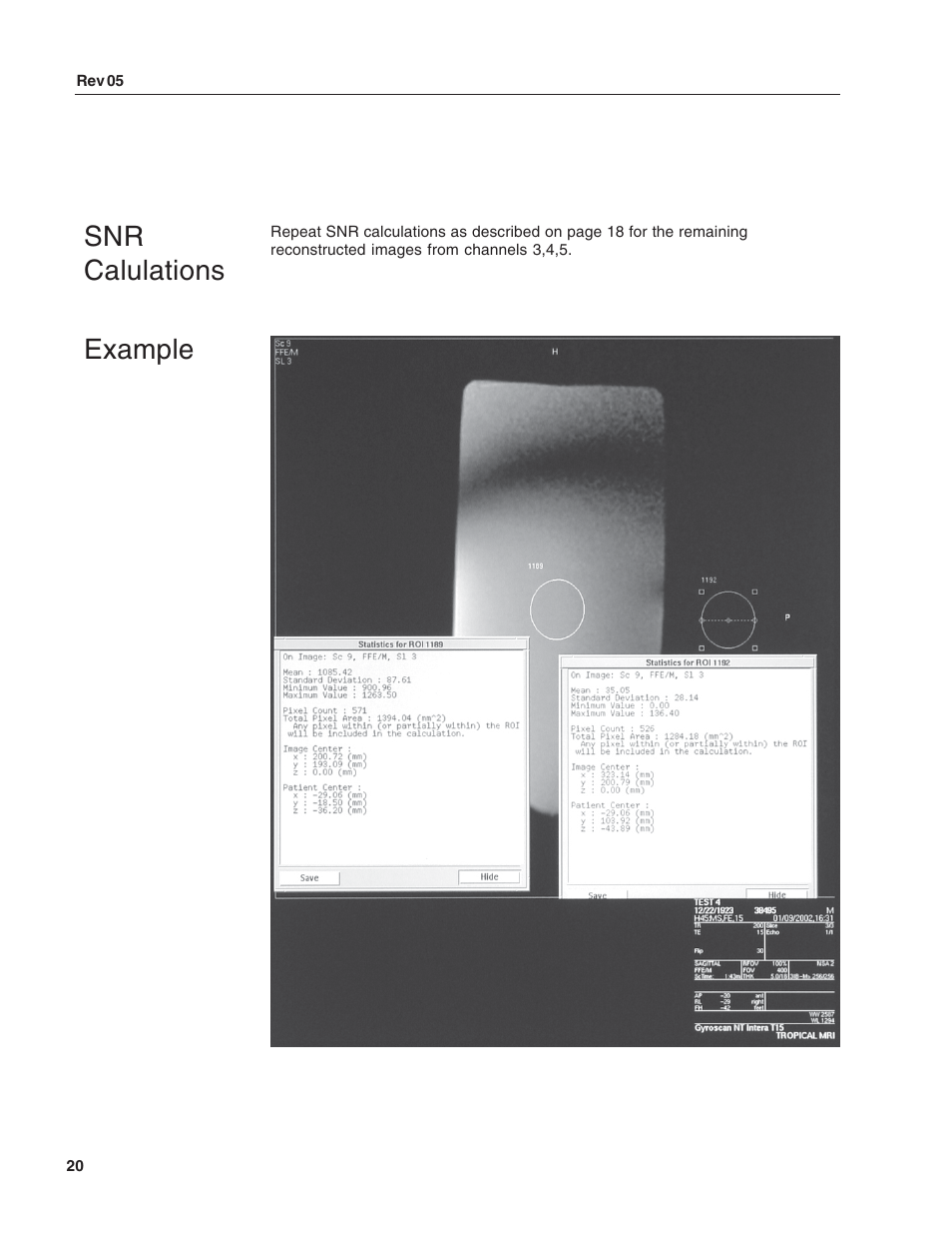 Snr calulations, Example | SMC Networks Invivo HNC-63-INT User Manual | Page 20 / 27