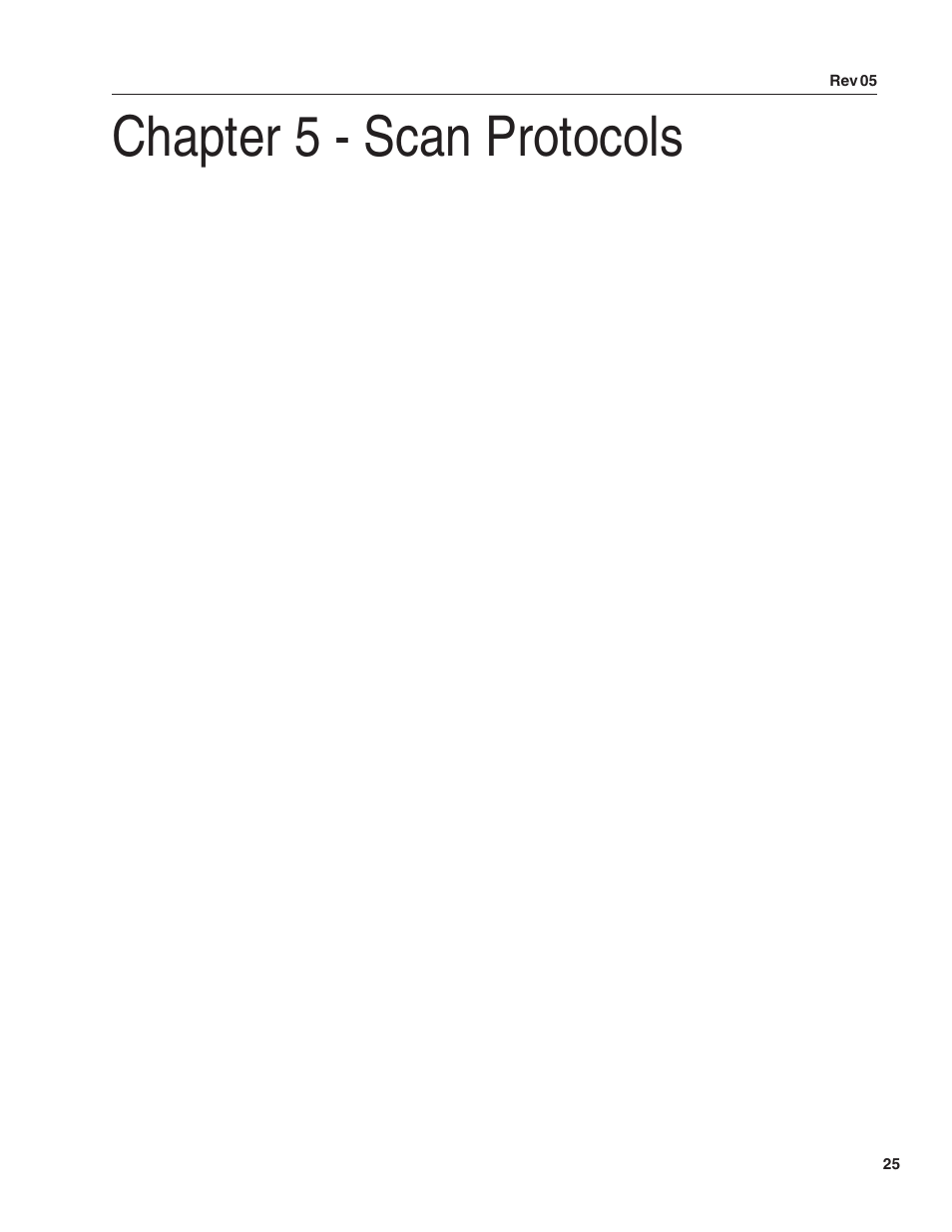 Chapter 5 - scan protocols | SMC Networks Invivo HNC-63-INT User Manual | Page 25 / 27