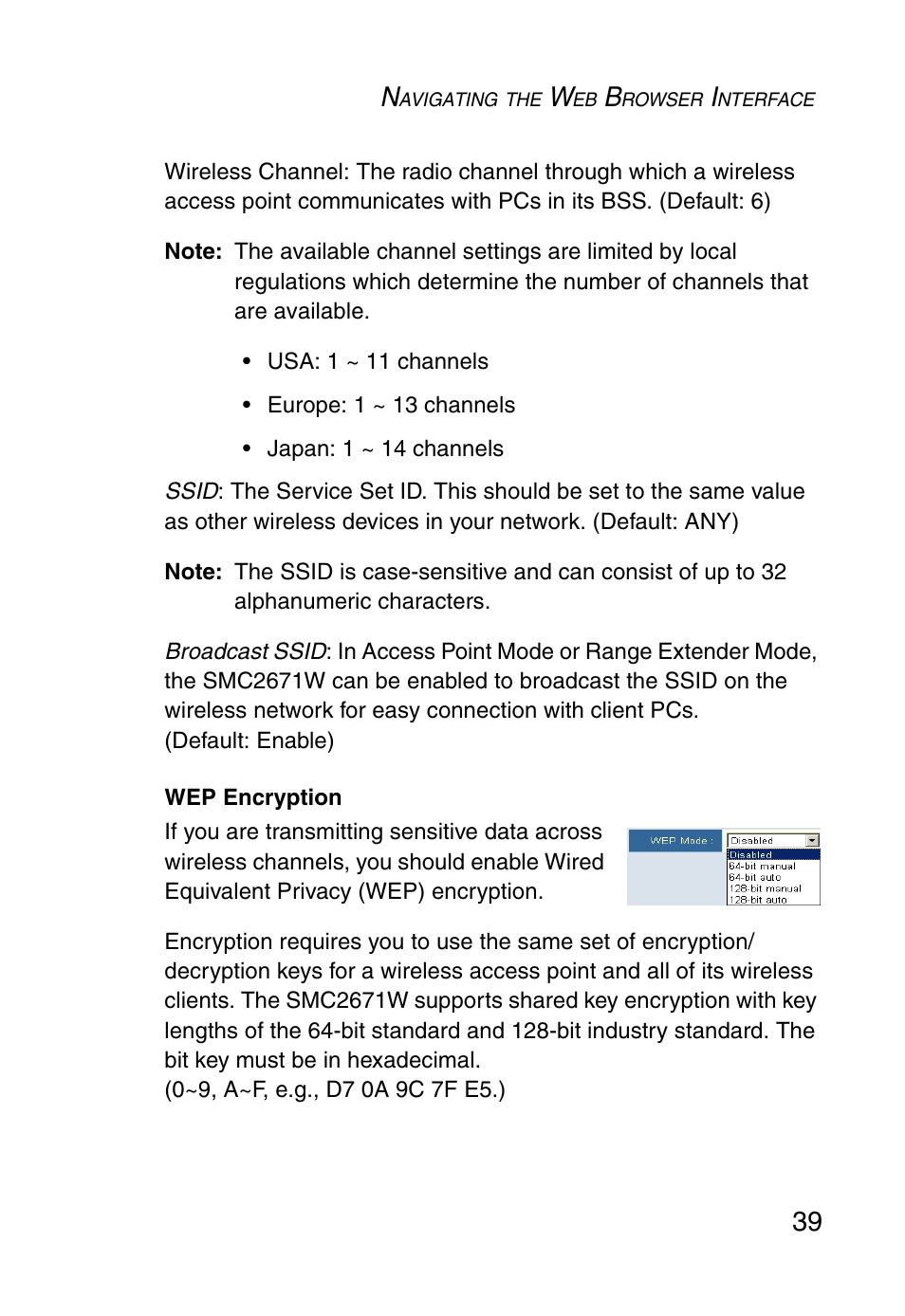 SMC Networks 5MC2671W User Manual | Page 51 / 76