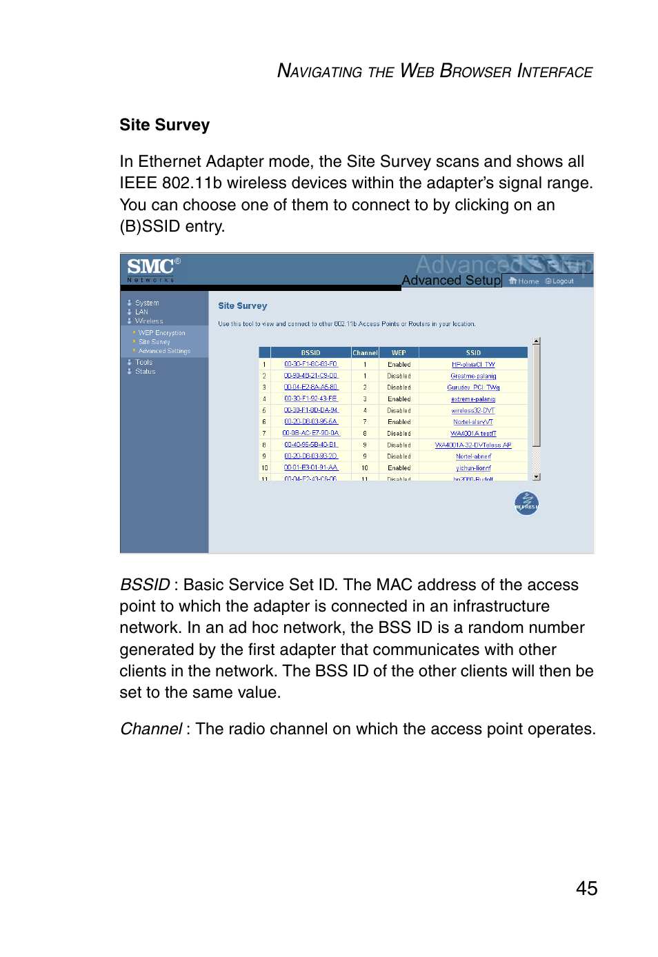 SMC Networks 5MC2671W User Manual | Page 57 / 76