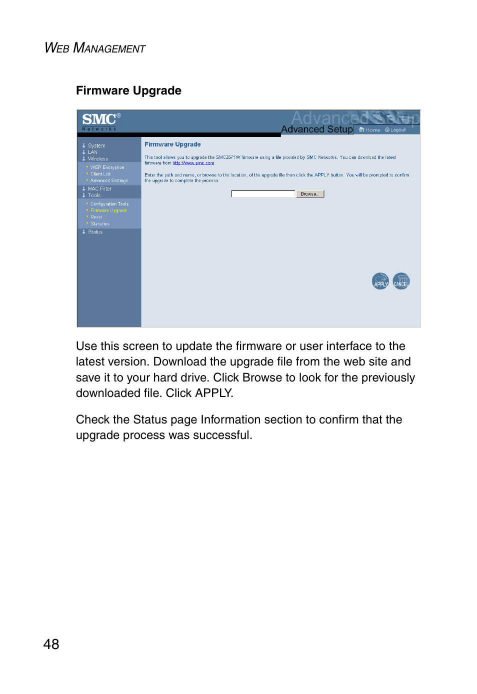 SMC Networks 5MC2671W User Manual | Page 60 / 76