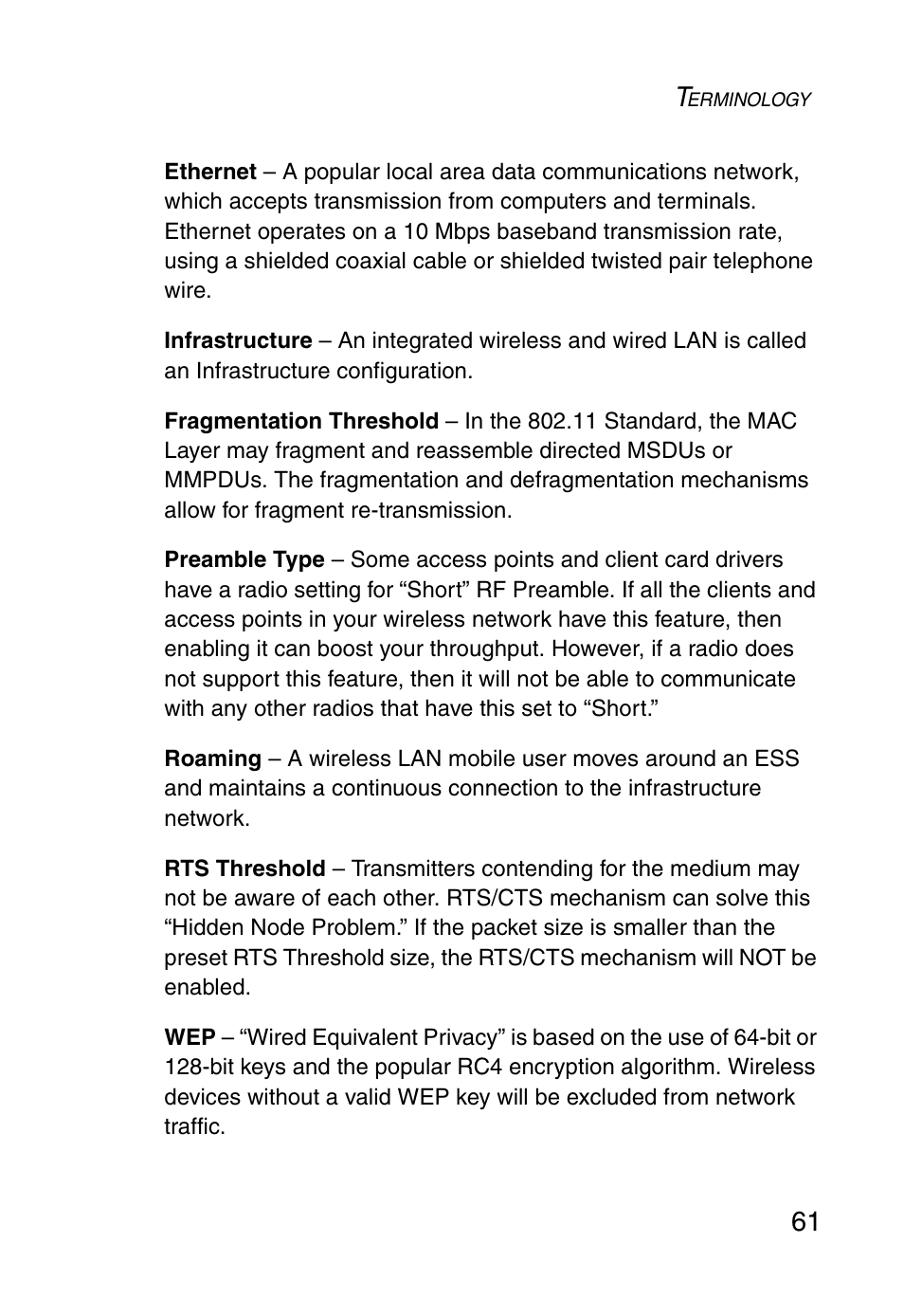 SMC Networks 5MC2671W User Manual | Page 73 / 76