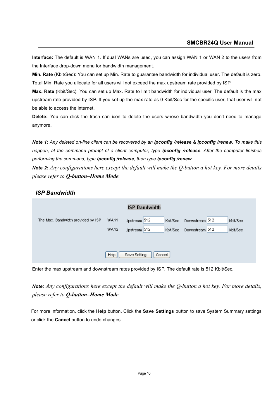 SMC Networks SMC Barricade SMCBR24Q User Manual | Page 10 / 94