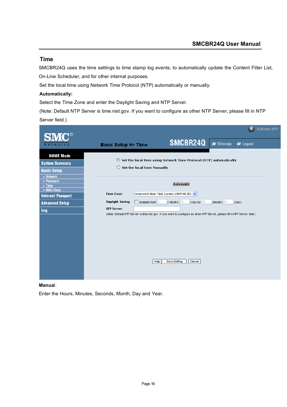 SMC Networks SMC Barricade SMCBR24Q User Manual | Page 16 / 94