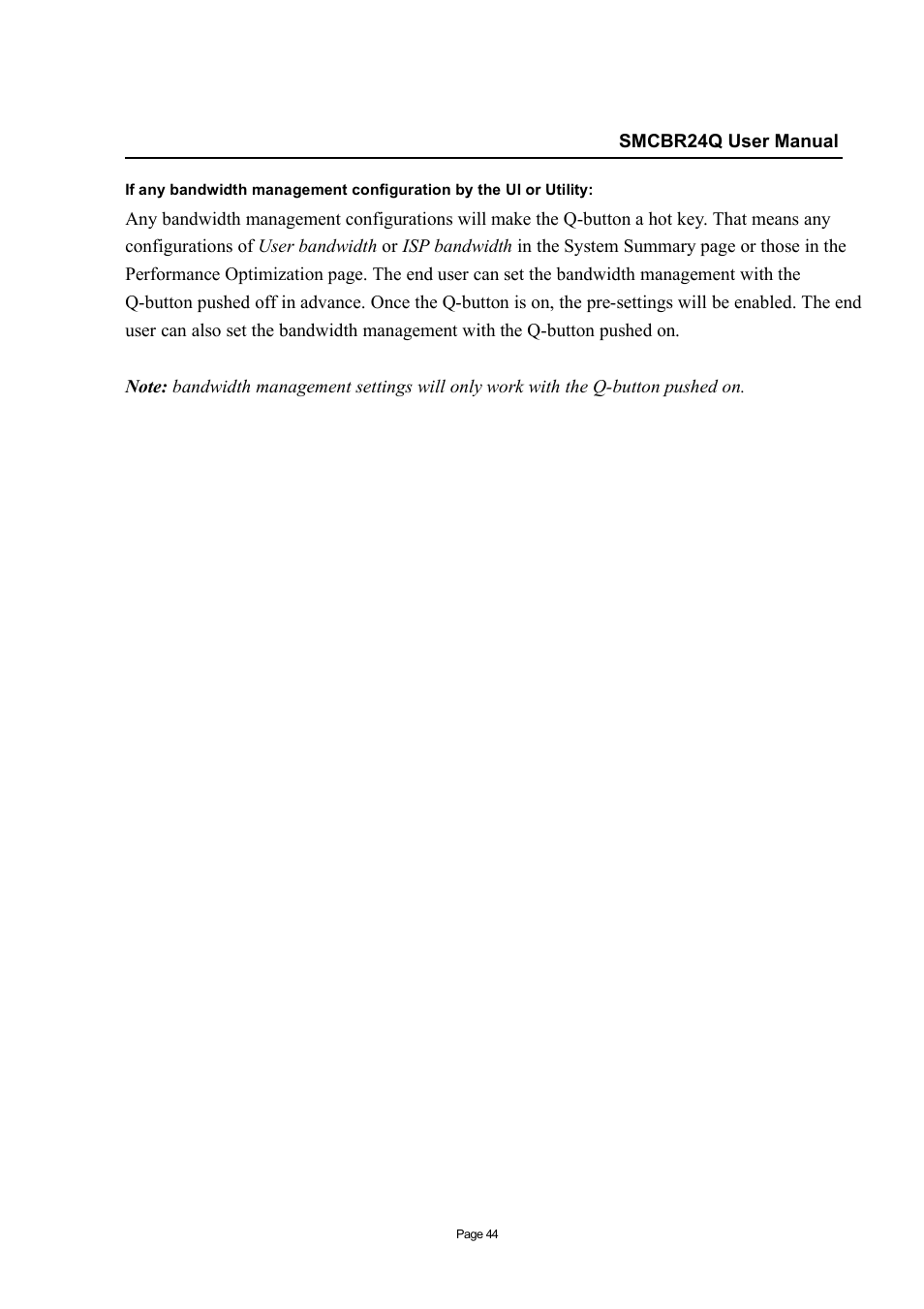 SMC Networks SMC Barricade SMCBR24Q User Manual | Page 44 / 94