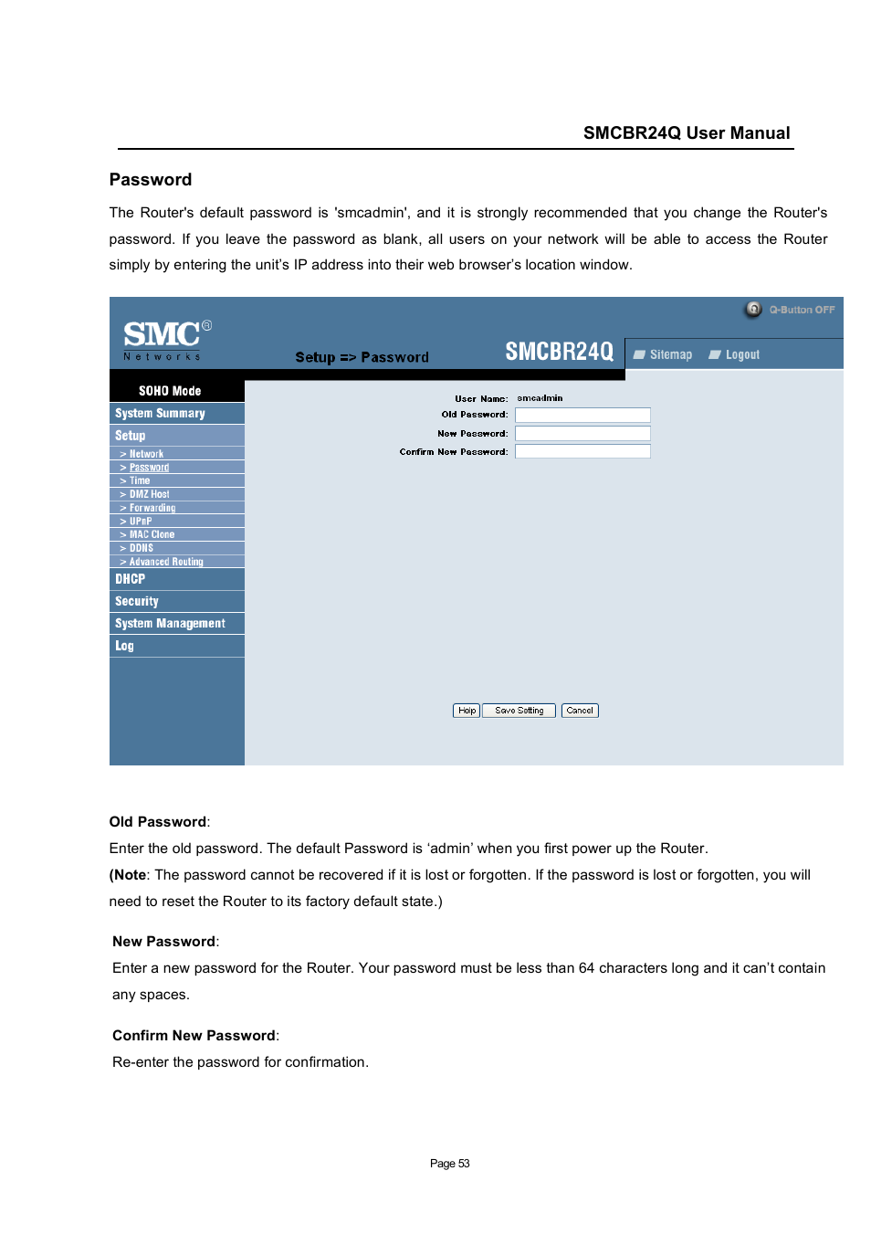 SMC Networks SMC Barricade SMCBR24Q User Manual | Page 53 / 94