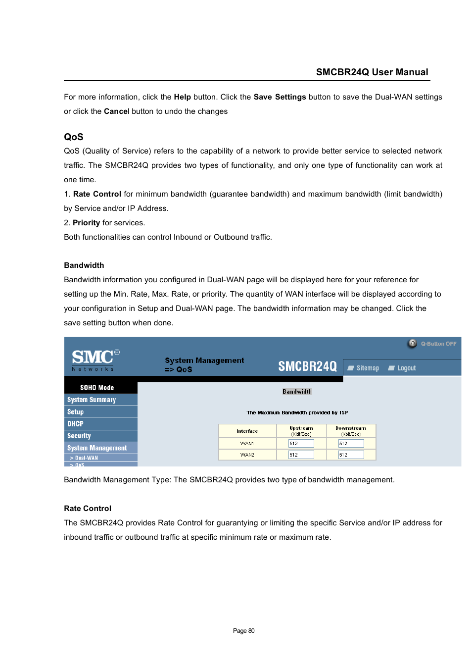 SMC Networks SMC Barricade SMCBR24Q User Manual | Page 80 / 94