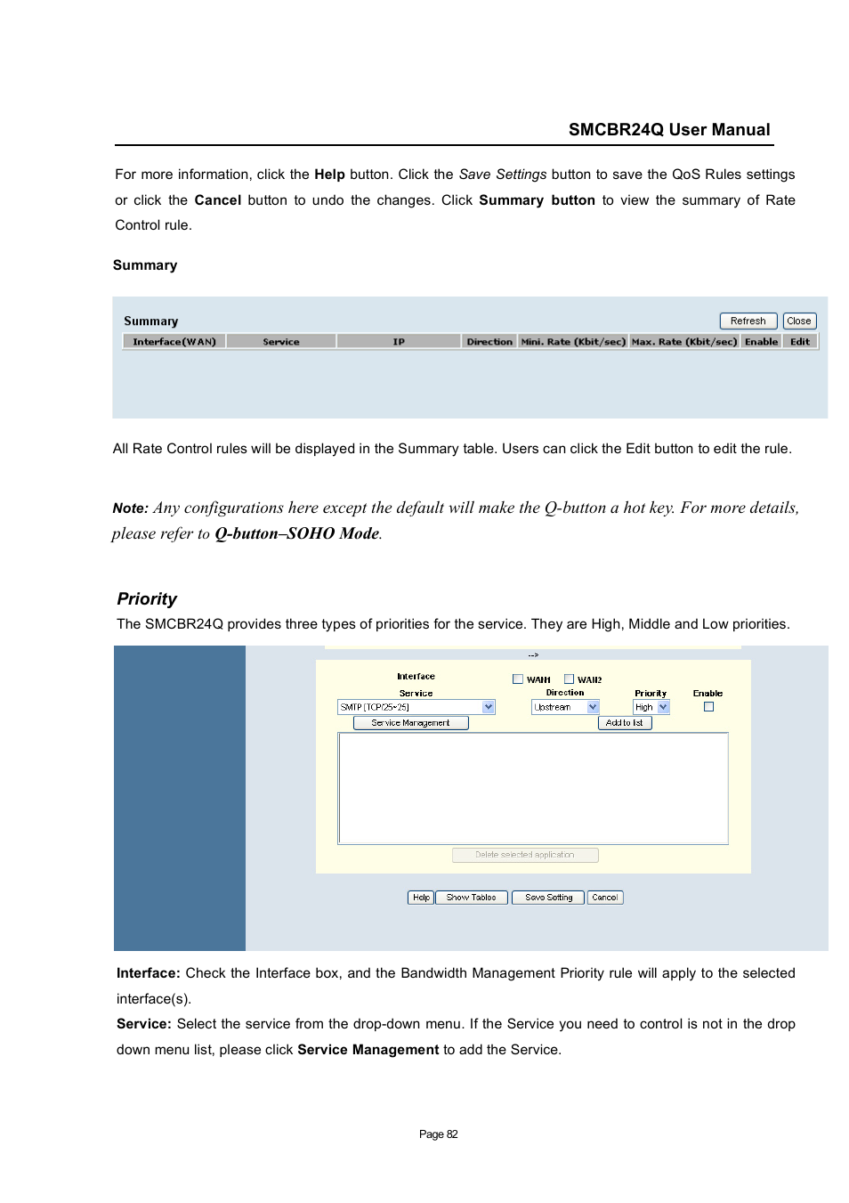 SMC Networks SMC Barricade SMCBR24Q User Manual | Page 82 / 94