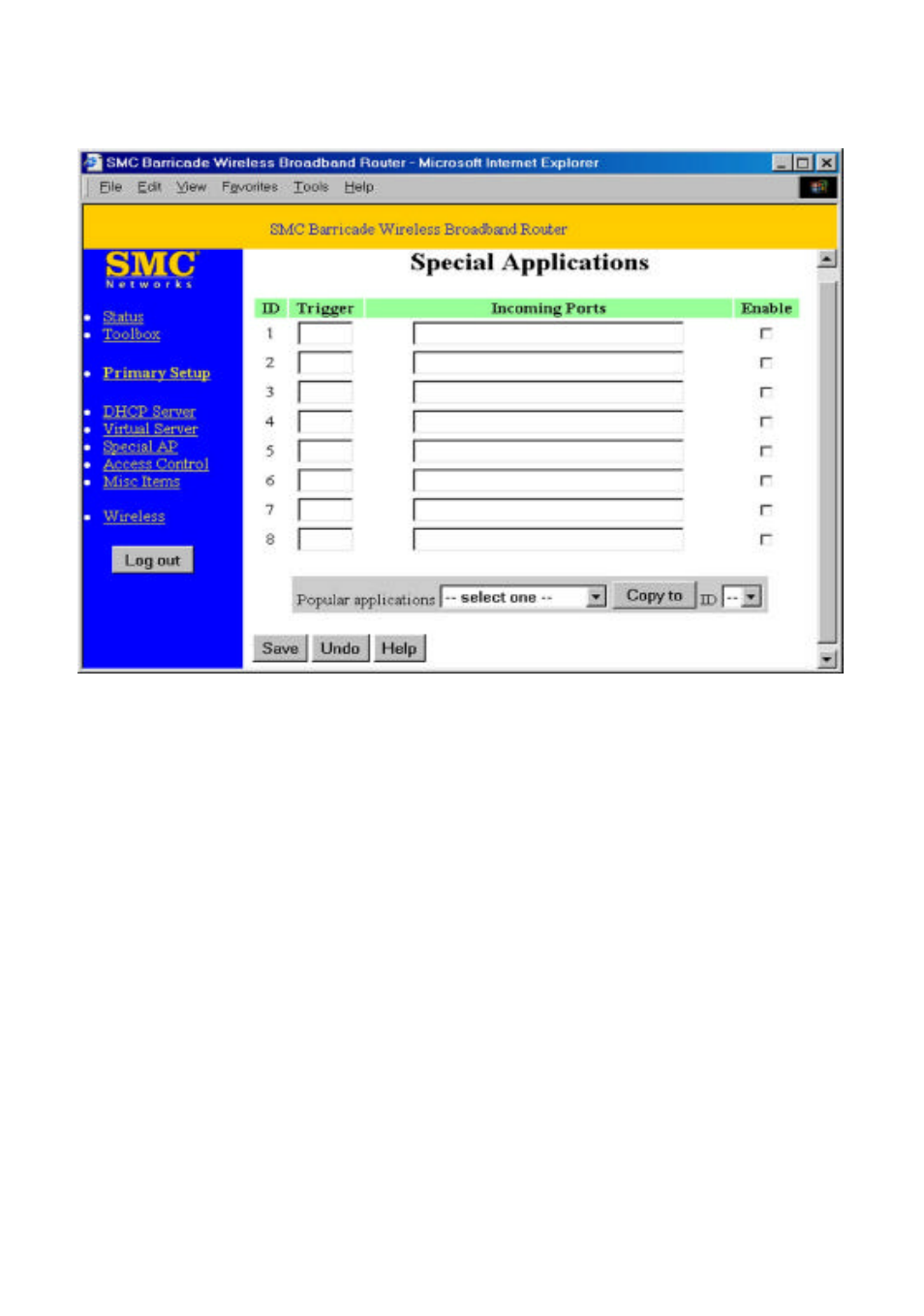 SMC Networks Wireless Broadband Router User Manual | Page 26 / 50