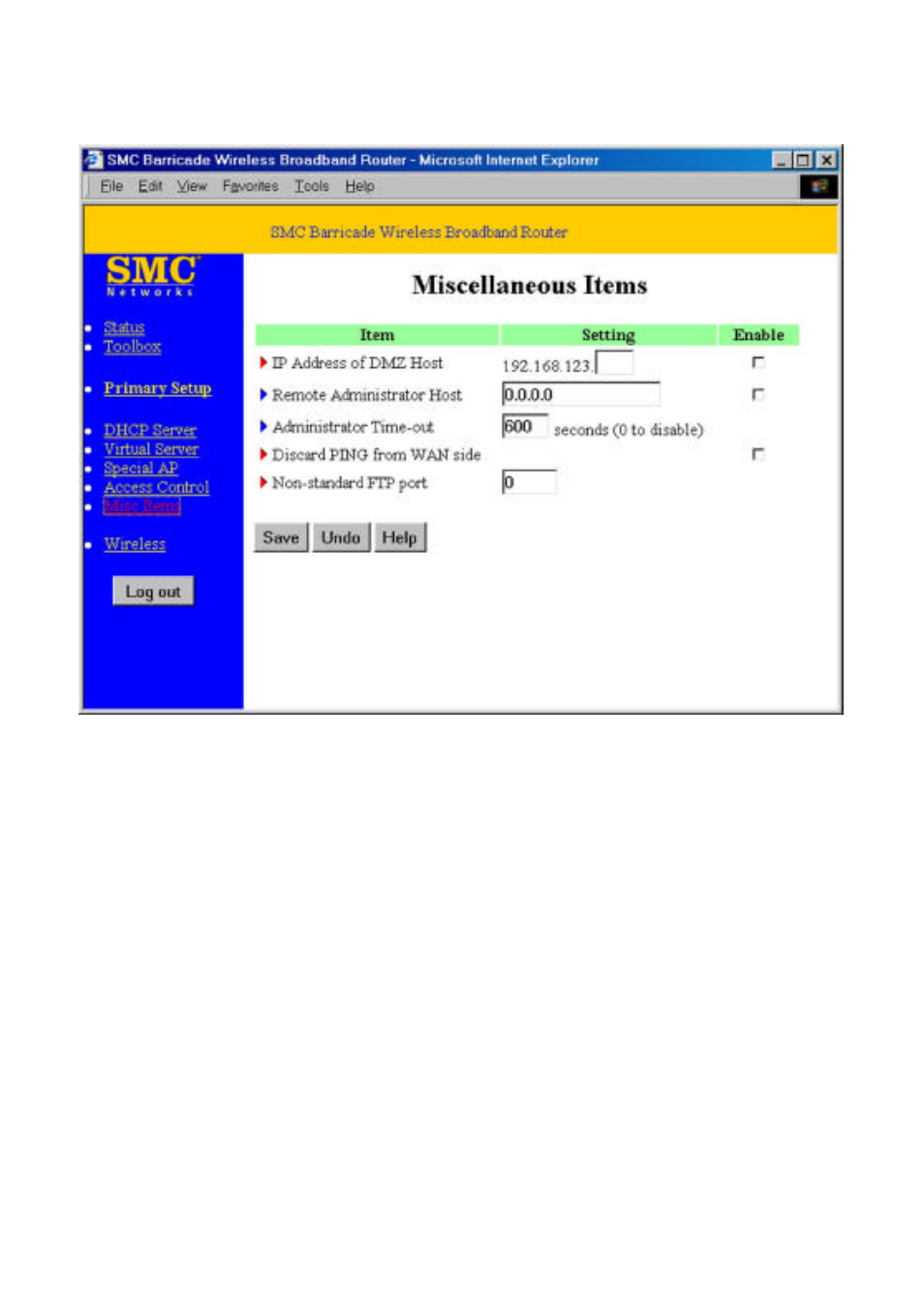 SMC Networks Wireless Broadband Router User Manual | Page 29 / 50