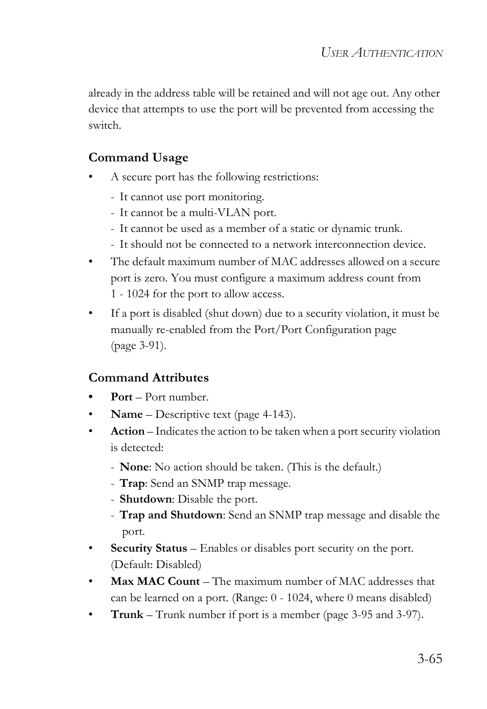 SMC Networks SMC TigerStack IV SMC6224M User Manual | Page 119 / 522