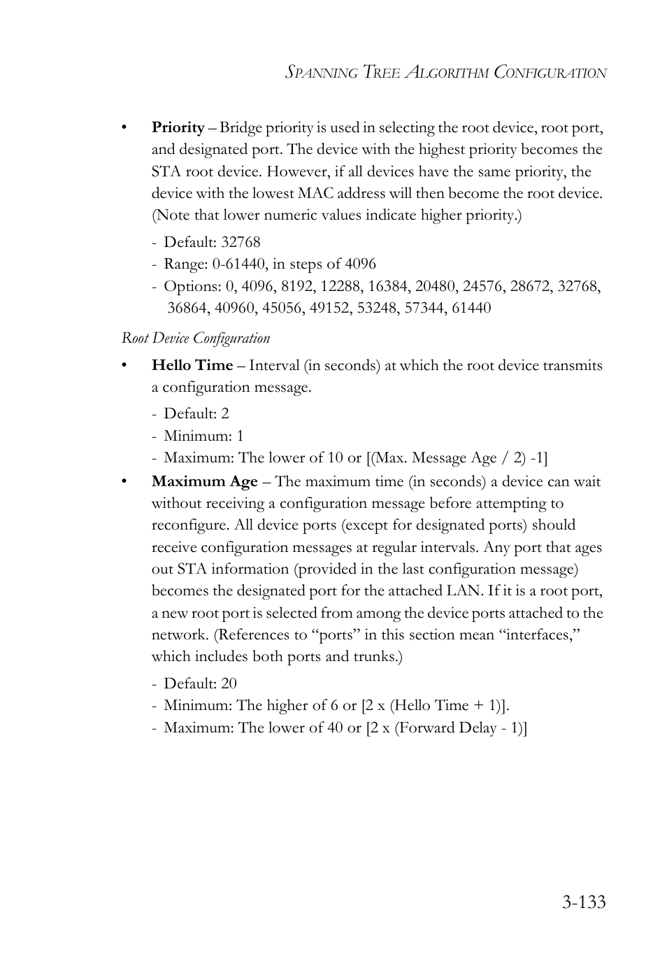 SMC Networks SMC TigerStack IV SMC6224M User Manual | Page 187 / 522
