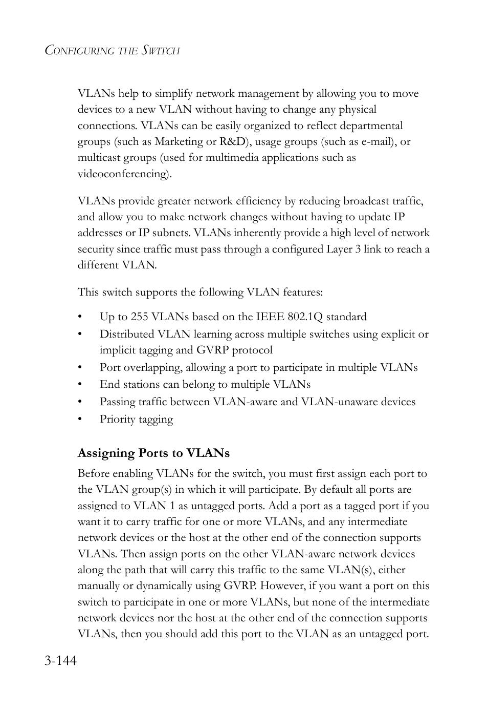SMC Networks SMC TigerStack IV SMC6224M User Manual | Page 198 / 522