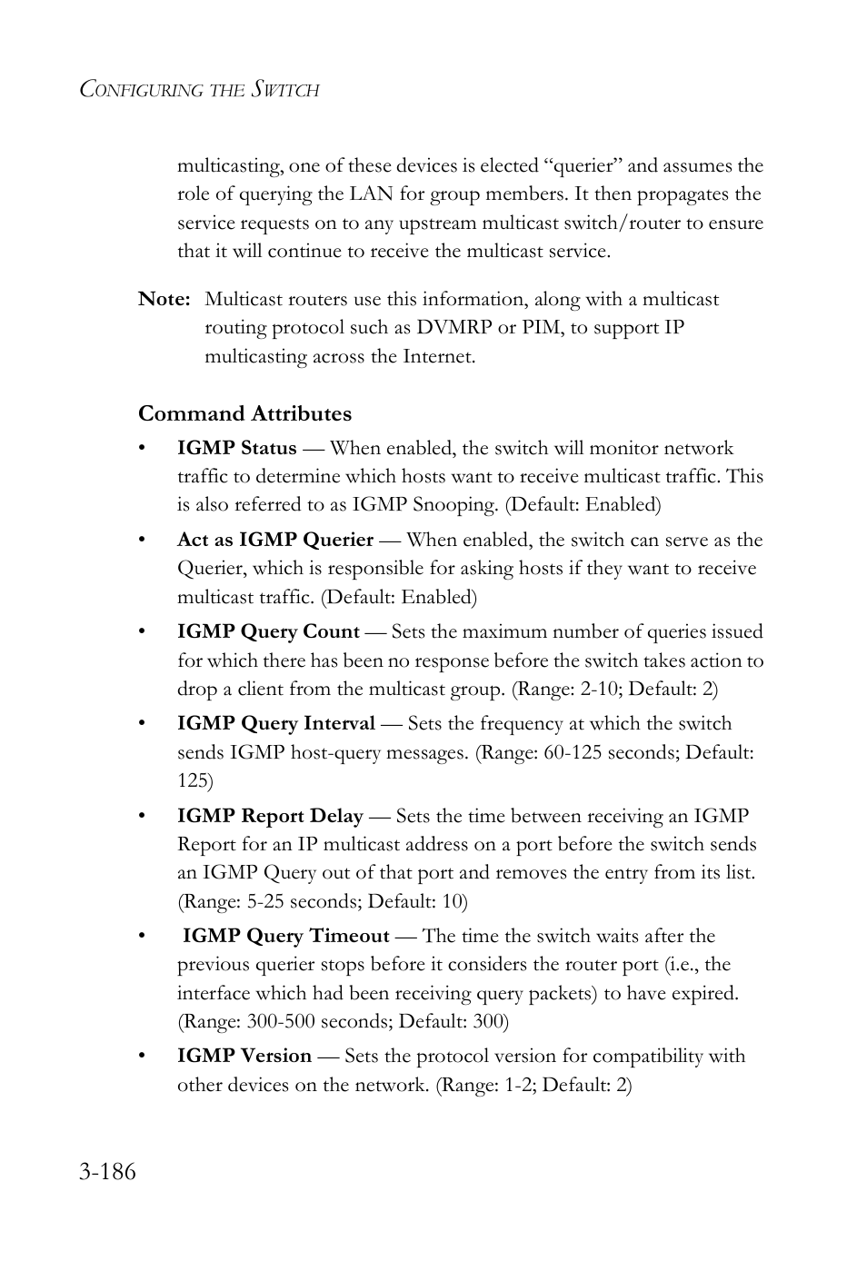 SMC Networks SMC TigerStack IV SMC6224M User Manual | Page 240 / 522