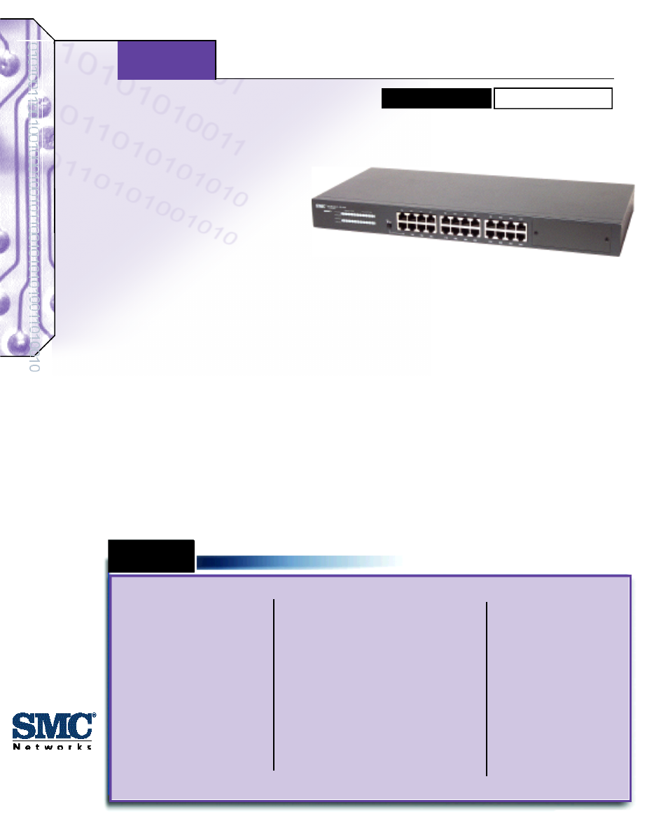 SMC Networks SMC-EZ1026DT User Manual | 2 pages