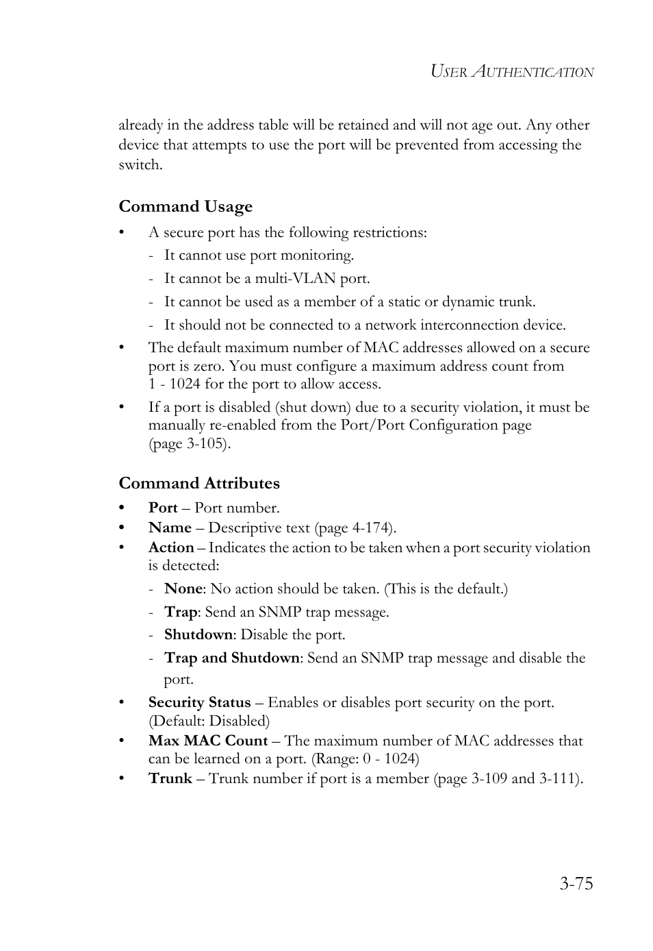 SMC Networks SMC TigerStack 1000 SMC8748M User Manual | Page 131 / 592