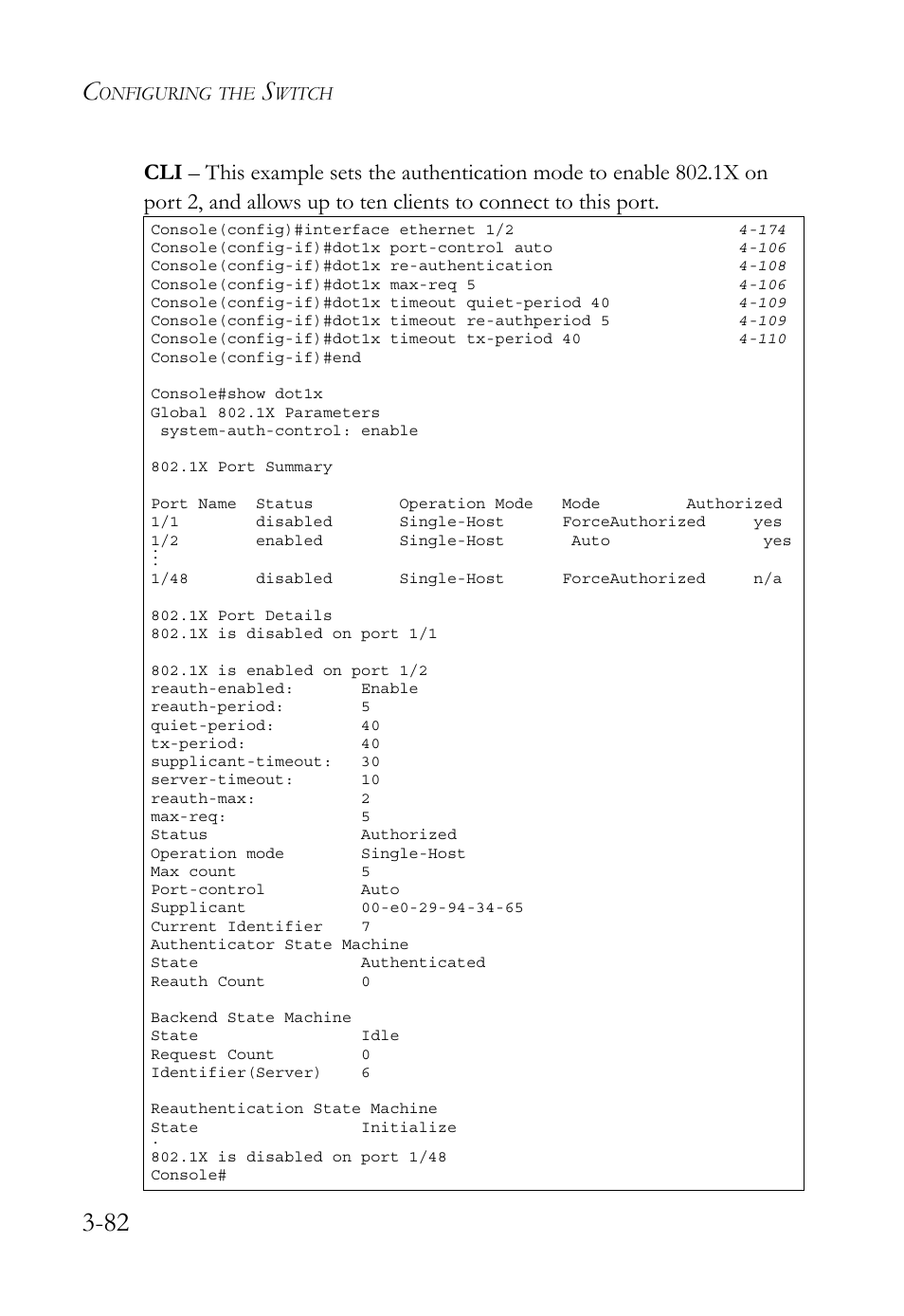 SMC Networks SMC TigerStack 1000 SMC8748M User Manual | Page 138 / 592
