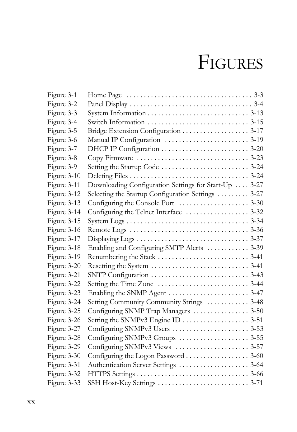 Igures | SMC Networks SMC TigerStack 1000 SMC8748M User Manual | Page 26 / 592