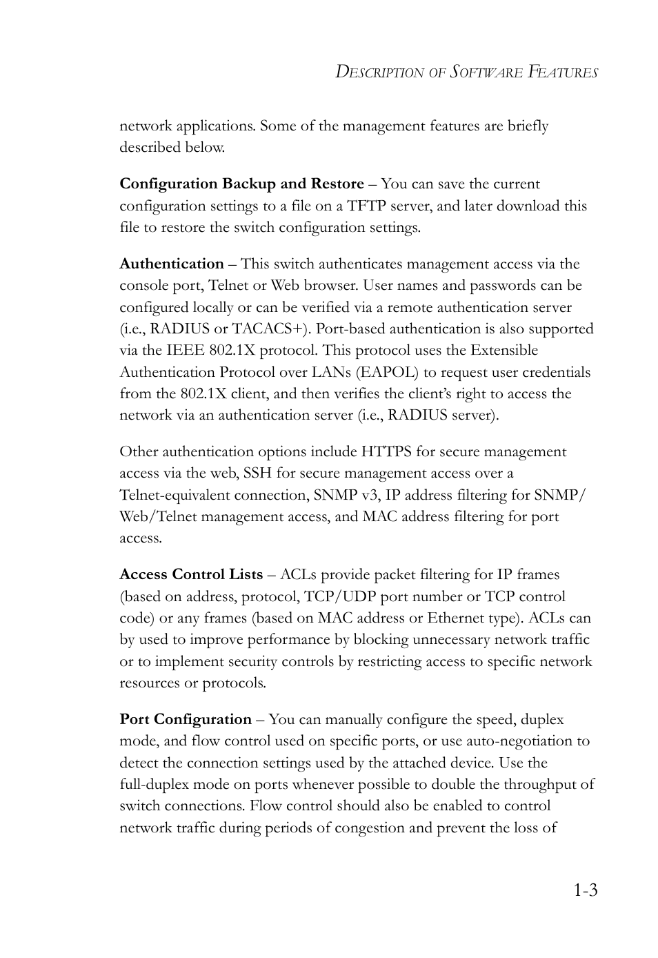 SMC Networks SMC TigerStack 1000 SMC8748M User Manual | Page 31 / 592