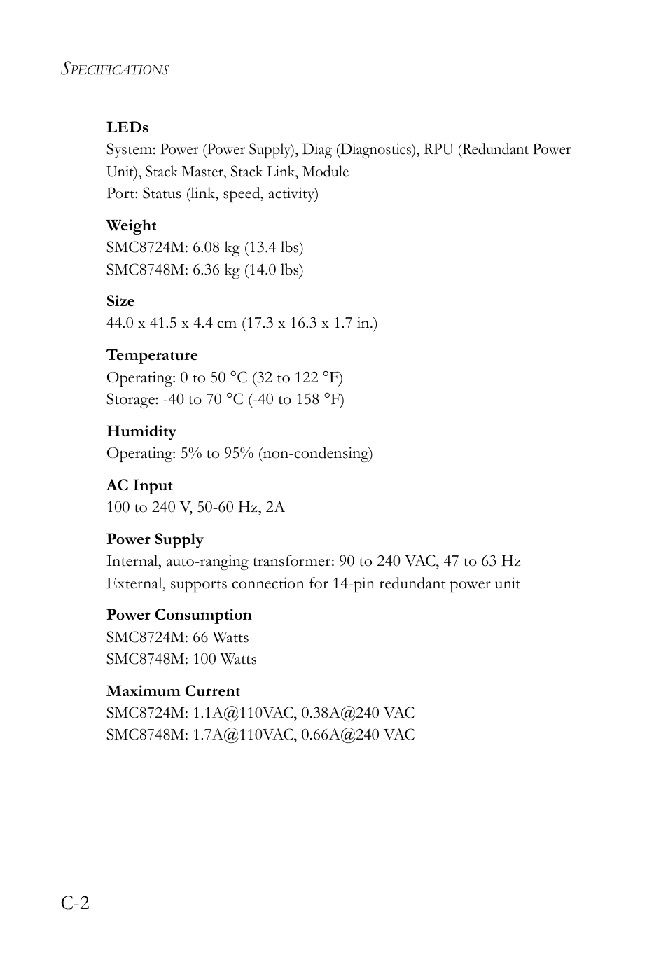 SMC Networks SMC TigerCard 10G User Manual | Page 70 / 86