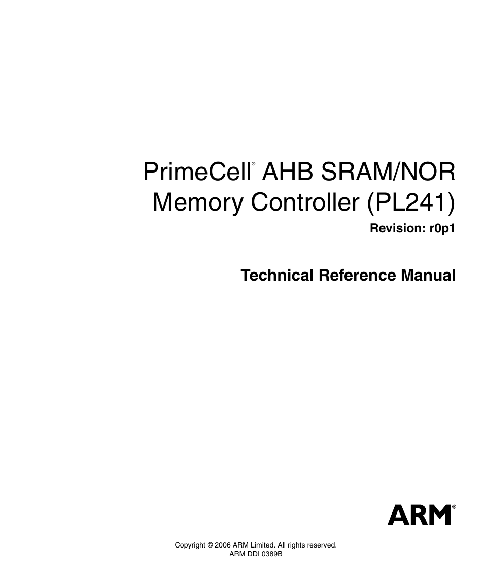 SMC Networks ARM PL241 User Manual | 110 pages