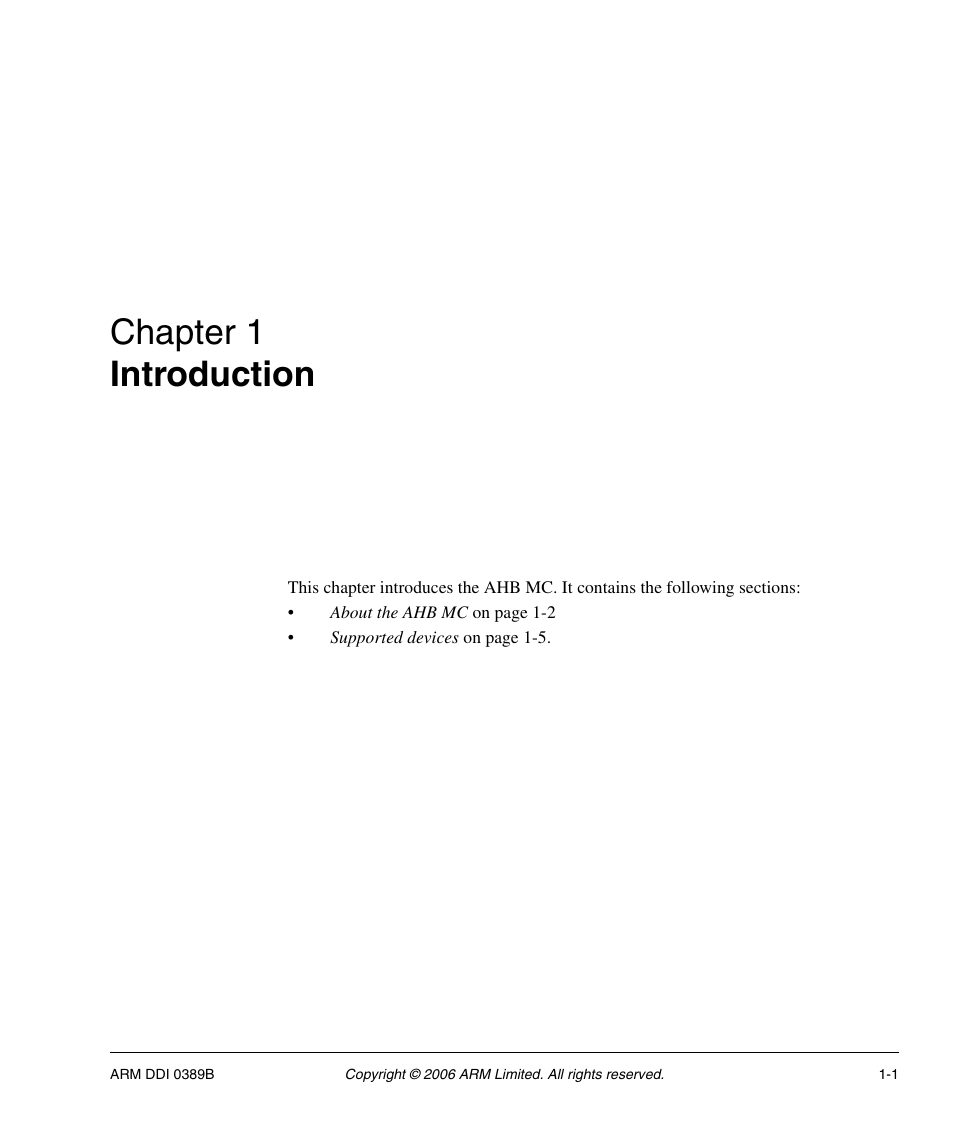 Introduction, Chapter 1, Chapter 1 introduction | SMC Networks ARM PL241 User Manual | Page 15 / 110