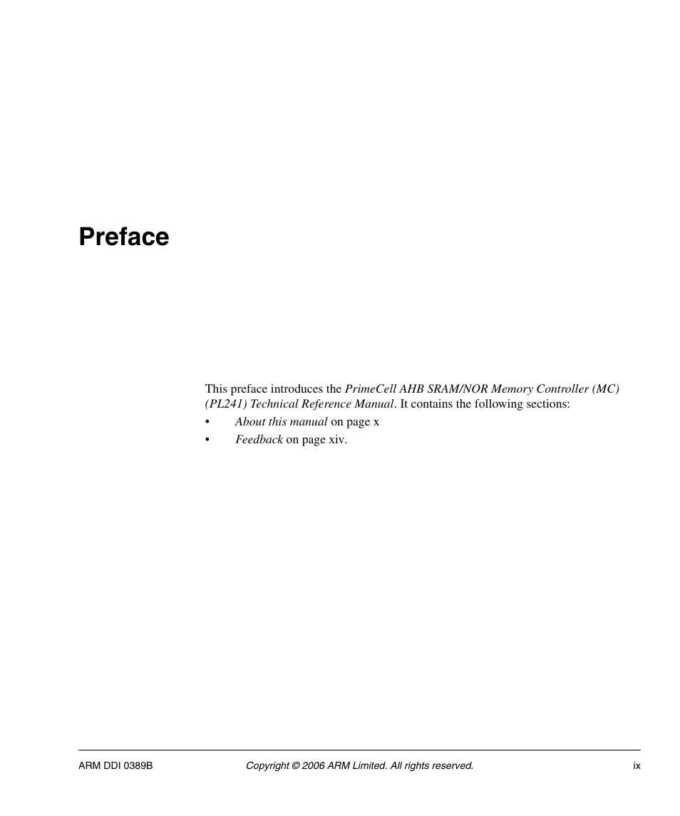 Preface | SMC Networks ARM PL241 User Manual | Page 9 / 110