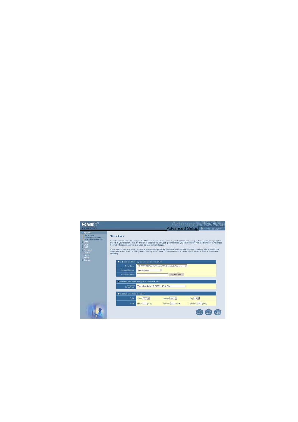 System | SMC Networks SMC7004VBR V.2 User Manual | Page 26 / 61