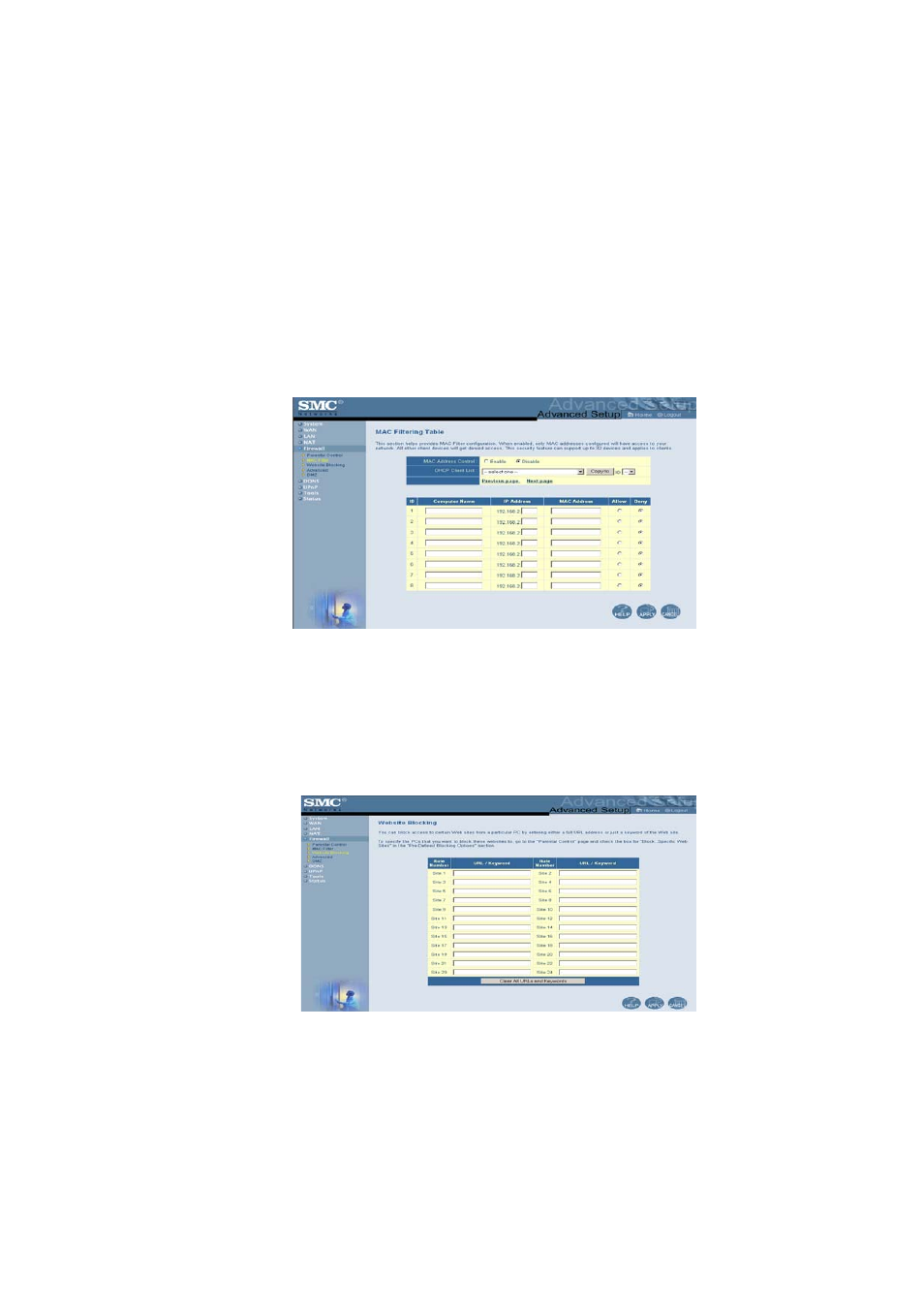 SMC Networks SMC7004VBR V.2 User Manual | Page 41 / 61
