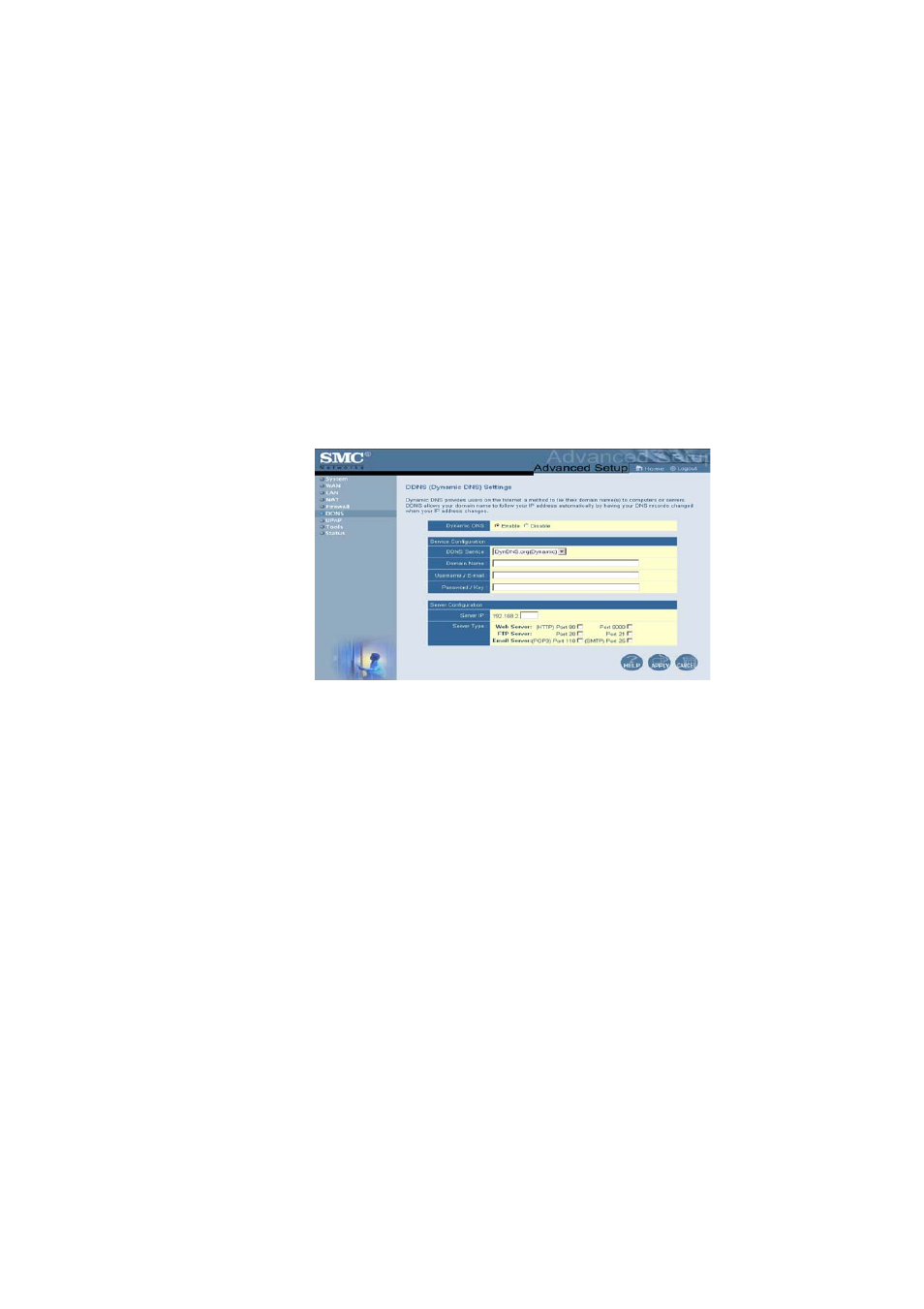 Upnp | SMC Networks SMC7004VBR V.2 User Manual | Page 44 / 61