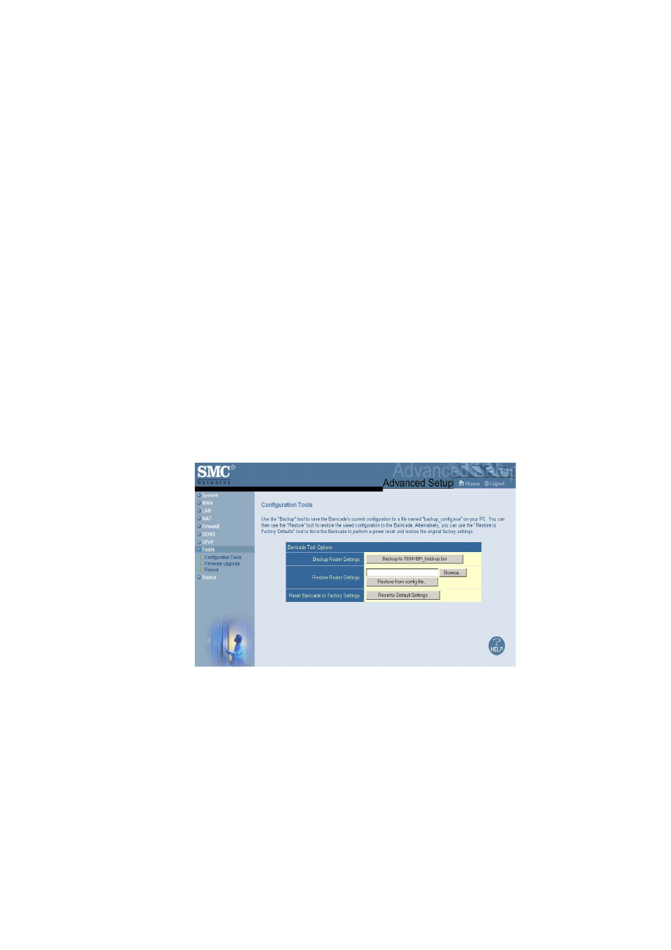 Tools | SMC Networks SMC7004VBR V.2 User Manual | Page 45 / 61