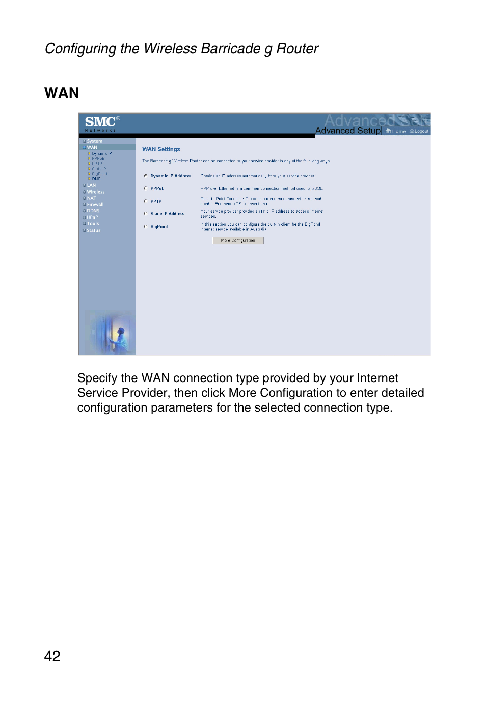 SMC Networks Barricade SMCWBR14-G User Manual | Page 54 / 105