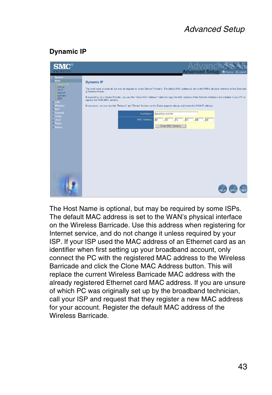 SMC Networks Barricade SMCWBR14-G User Manual | Page 55 / 105