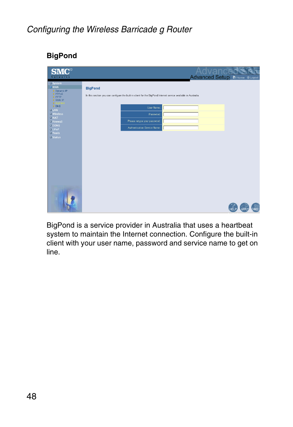 SMC Networks Barricade SMCWBR14-G User Manual | Page 60 / 105