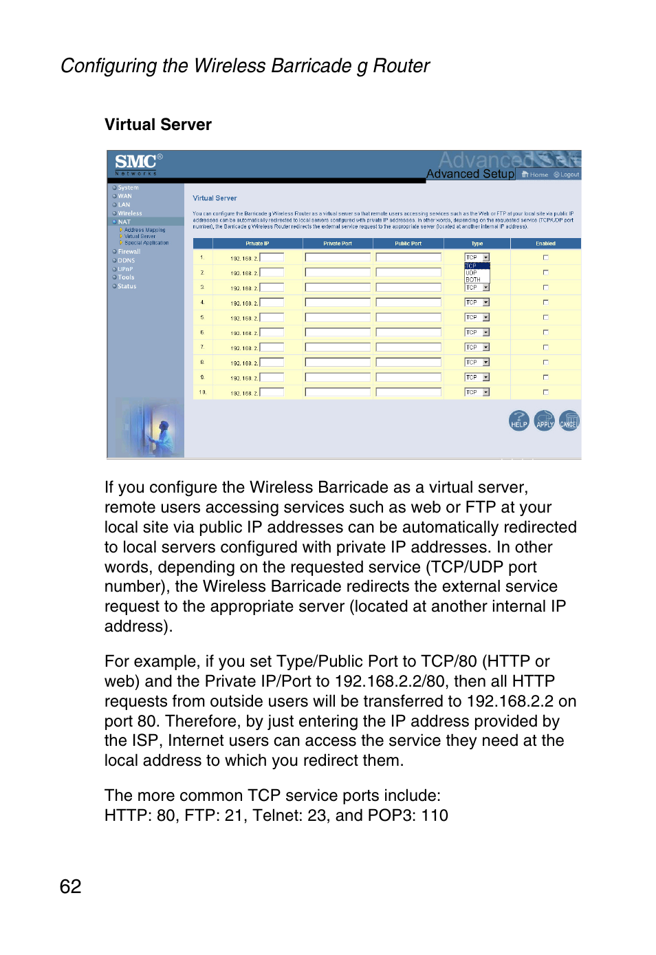 SMC Networks Barricade SMCWBR14-G User Manual | Page 74 / 105