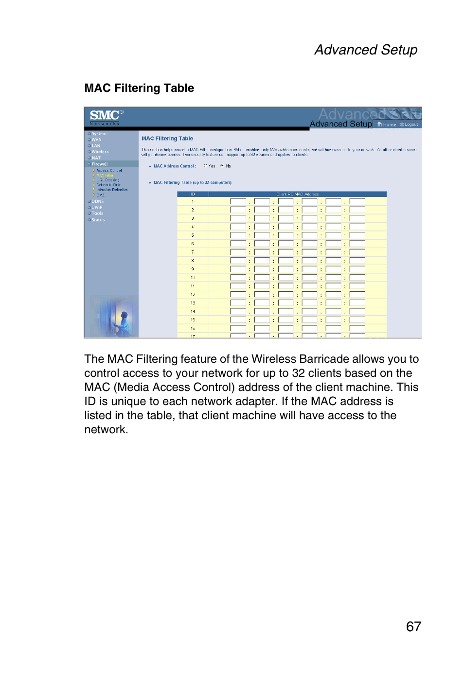 SMC Networks Barricade SMCWBR14-G User Manual | Page 79 / 105