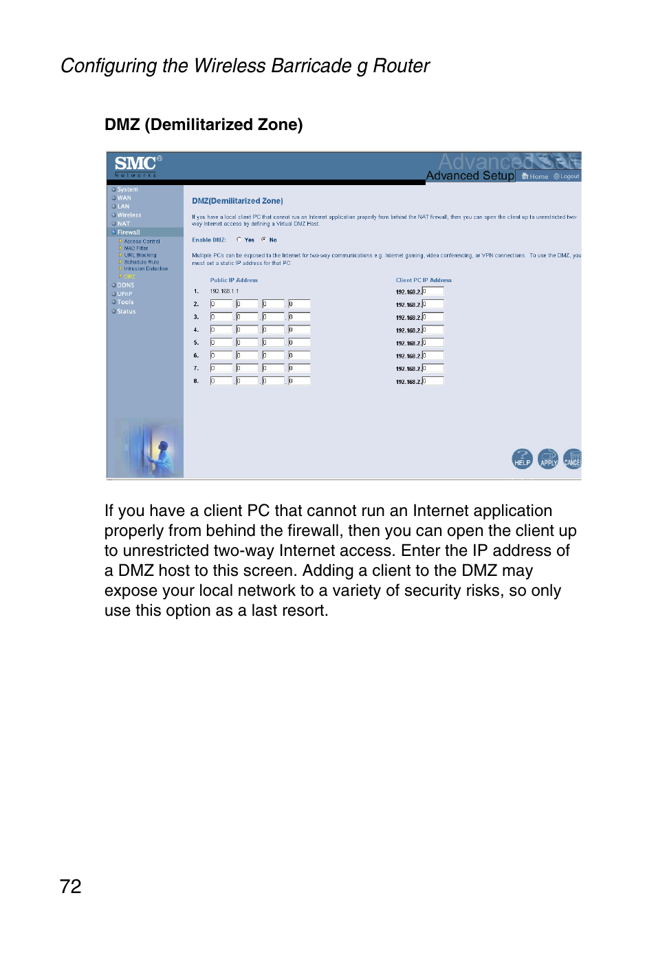 SMC Networks Barricade SMCWBR14-G User Manual | Page 84 / 105