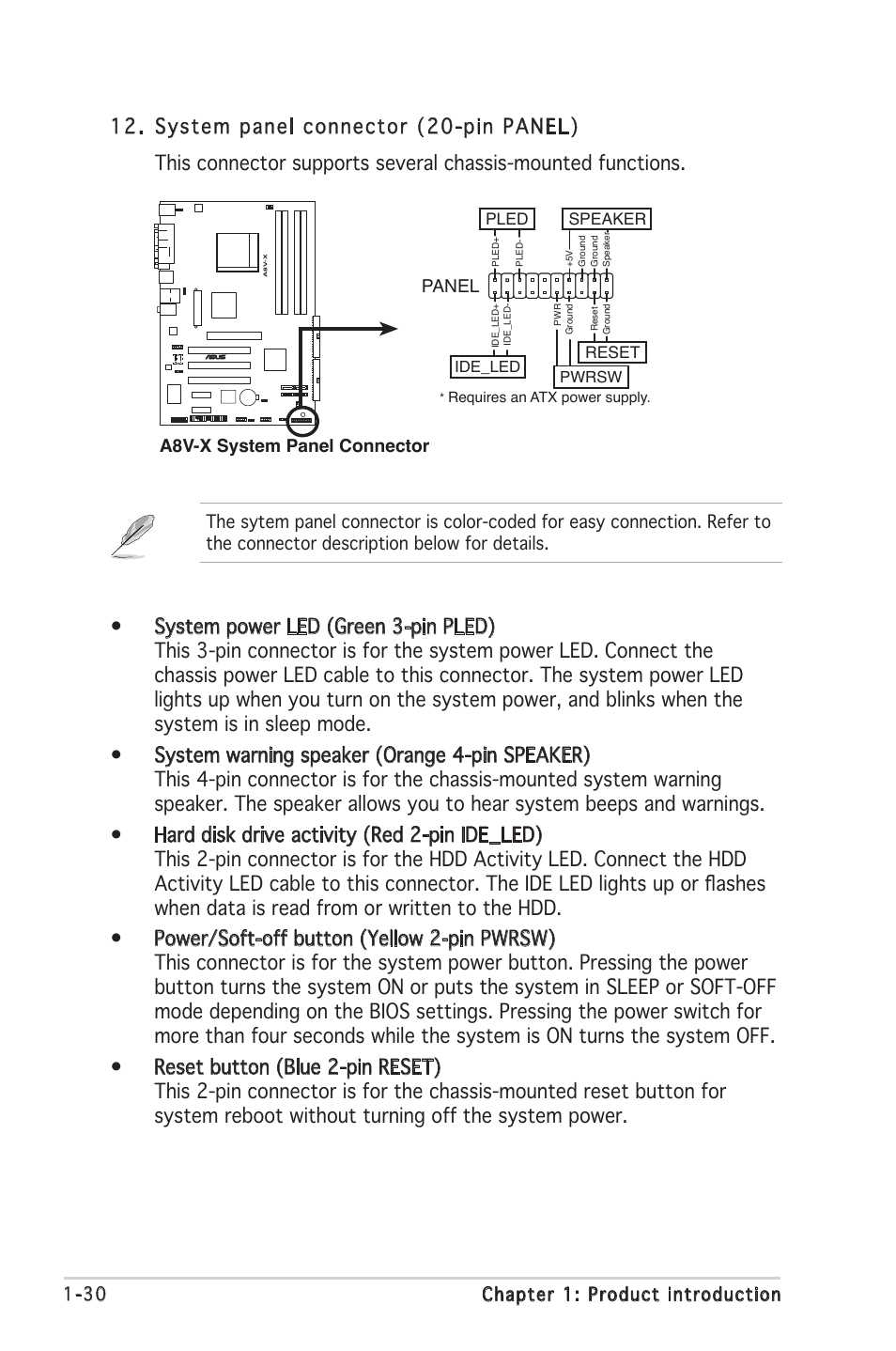 Asus A8V-X User Manual | Page 42 / 86