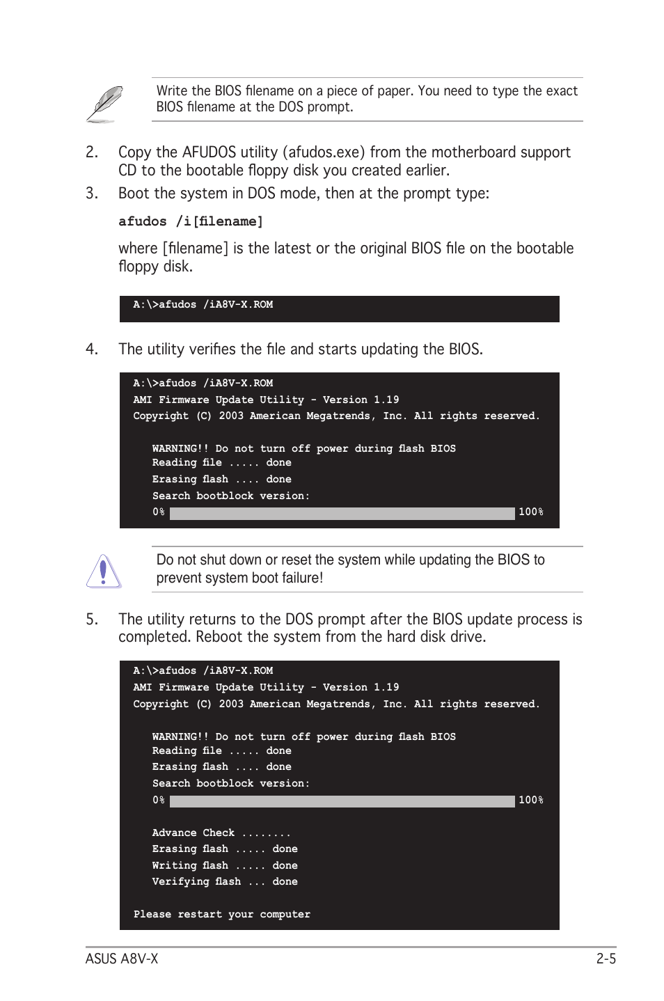Asus A8V-X User Manual | Page 47 / 86
