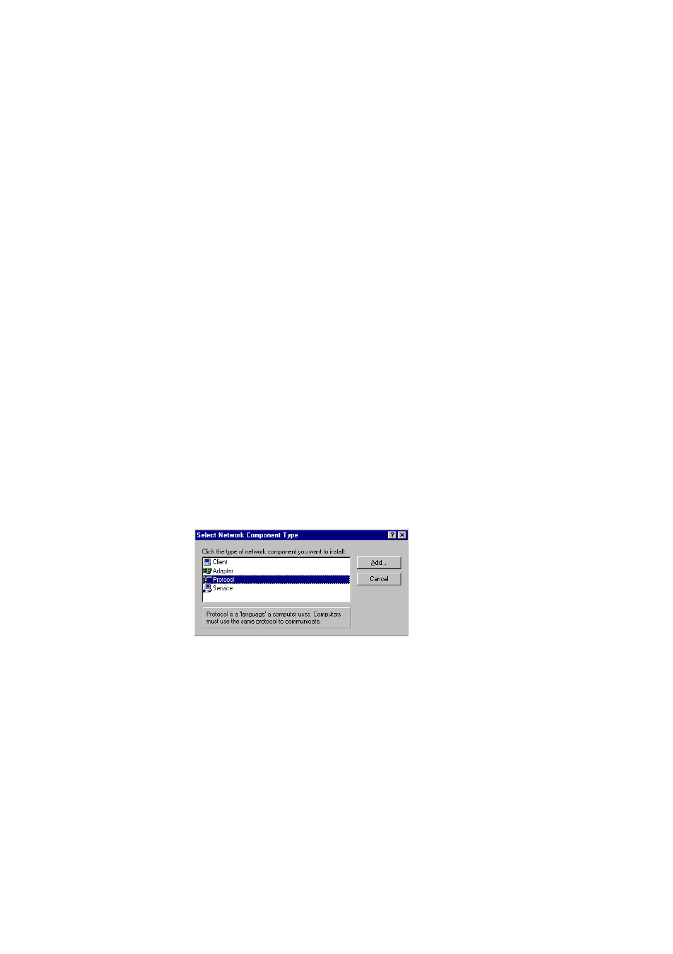 Configuring clienttcp/ip, Installing tcp/ip, Windows 95/98/me | Configuring client tcp/ip, Tcp/ip, Onfiguring, Lient | SMC Networks SMC7004ABR V.2 User Manual | Page 15 / 109