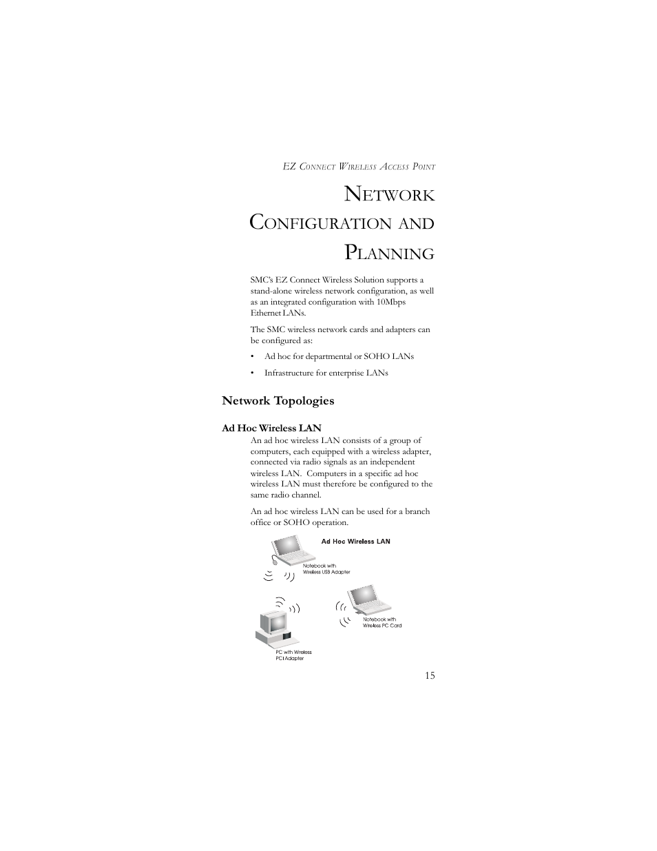 Etwork, Onfiguration, Lanning | SMC Networks SMC2655W User Manual | Page 20 / 32