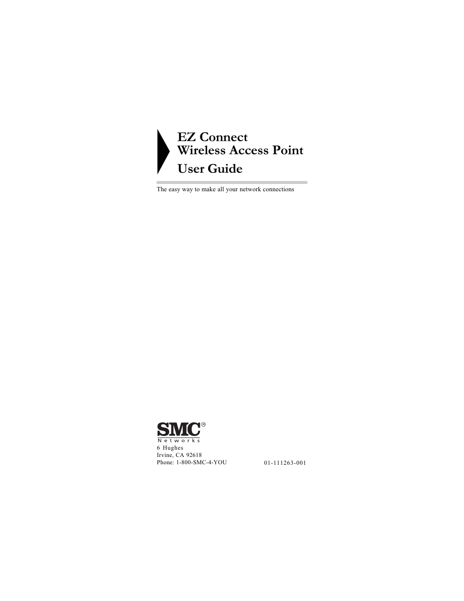 Ez connect wireless access point user guide | SMC Networks SMC2655W User Manual | Page 3 / 32