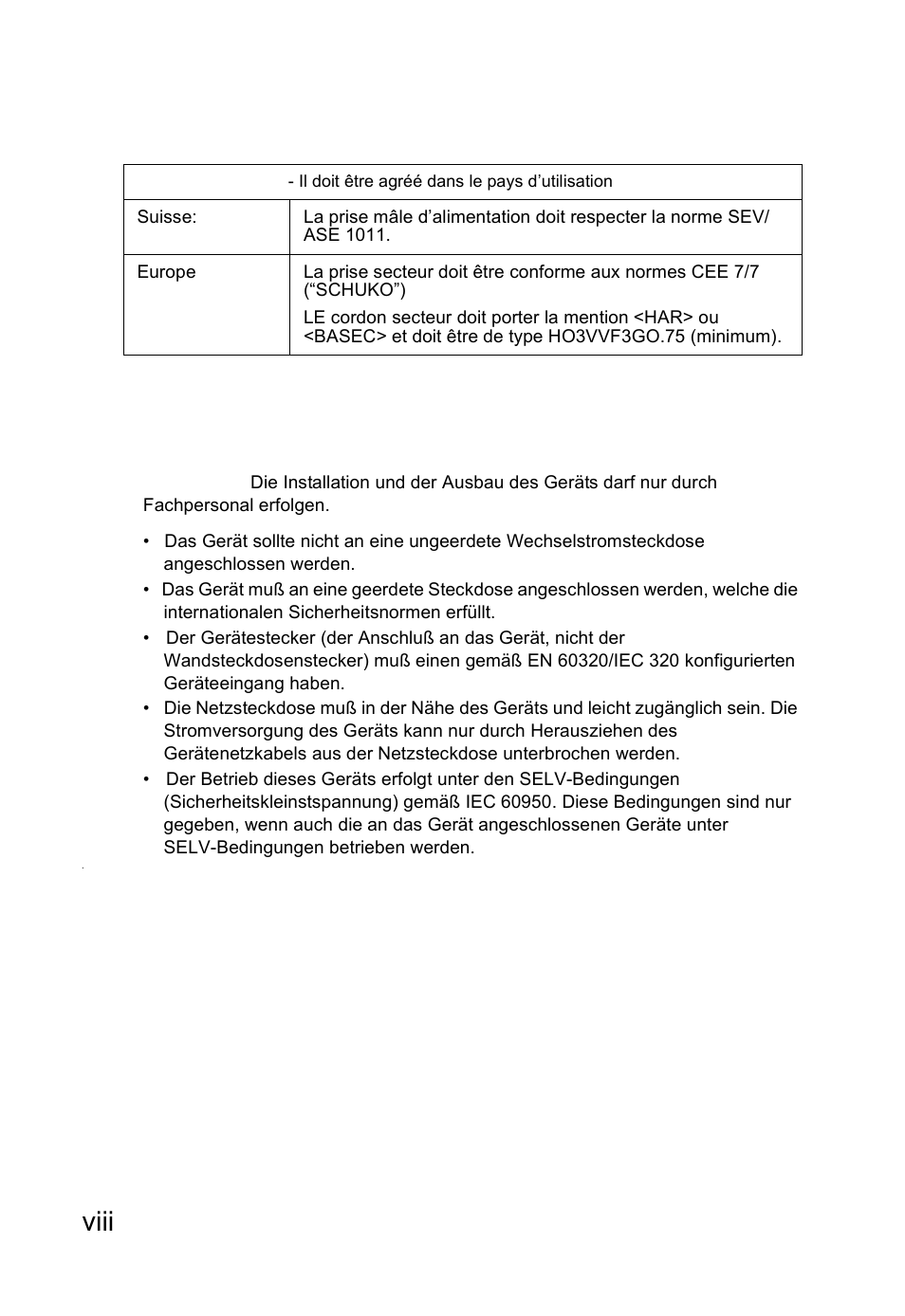 Viii, Germany) | SMC Networks SMC2552W-G2-17 User Manual | Page 11 / 296