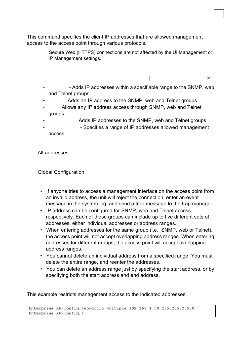 Apmgmtip, Apmgmtip 7-21 | SMC Networks SMC2552W-G2-17 User Manual | Page 158 / 296