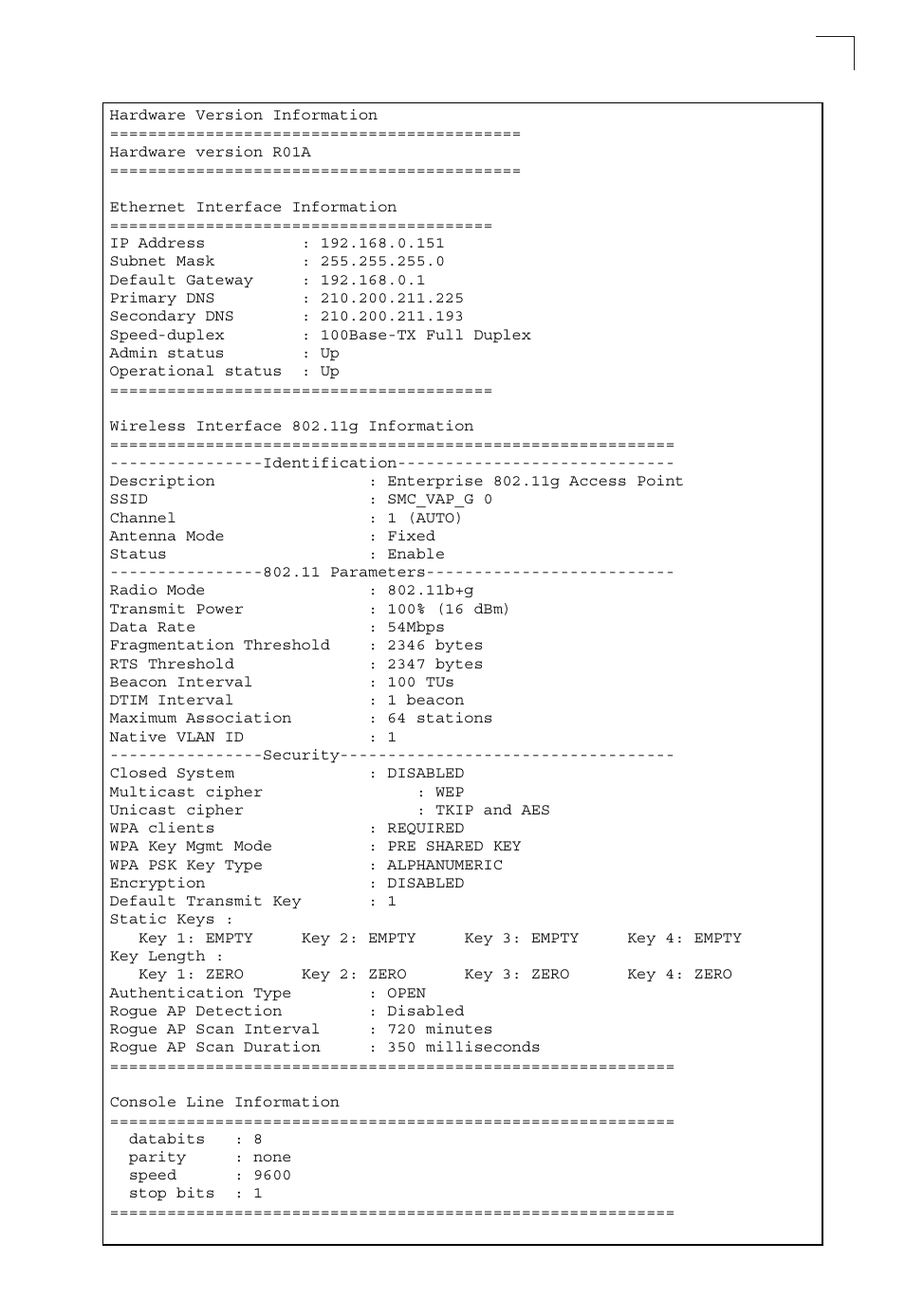 SMC Networks SMC2552W-G2-17 User Manual | Page 162 / 296