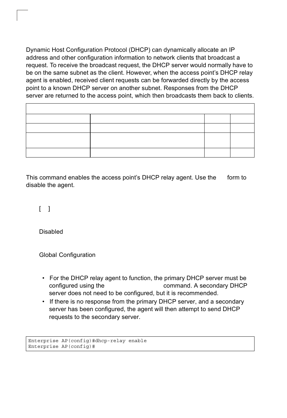 Dhcp relay commands, Dhcp-relay enable | SMC Networks SMC2552W-G2-17 User Manual | Page 175 / 296