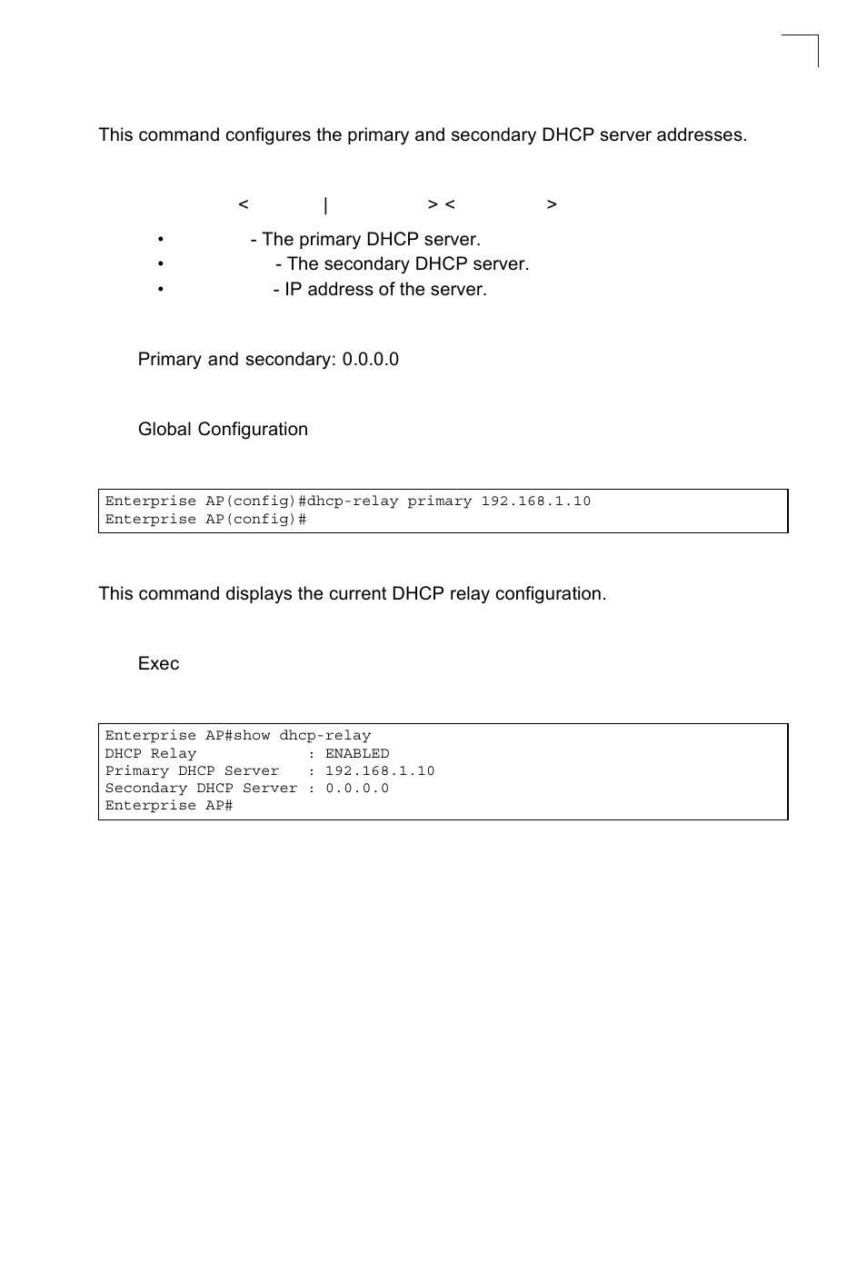 Dhcp-relay, Show dhcp-relay, Dhcp-relay 7-39 show dhcp-relay | SMC Networks SMC2552W-G2-17 User Manual | Page 176 / 296