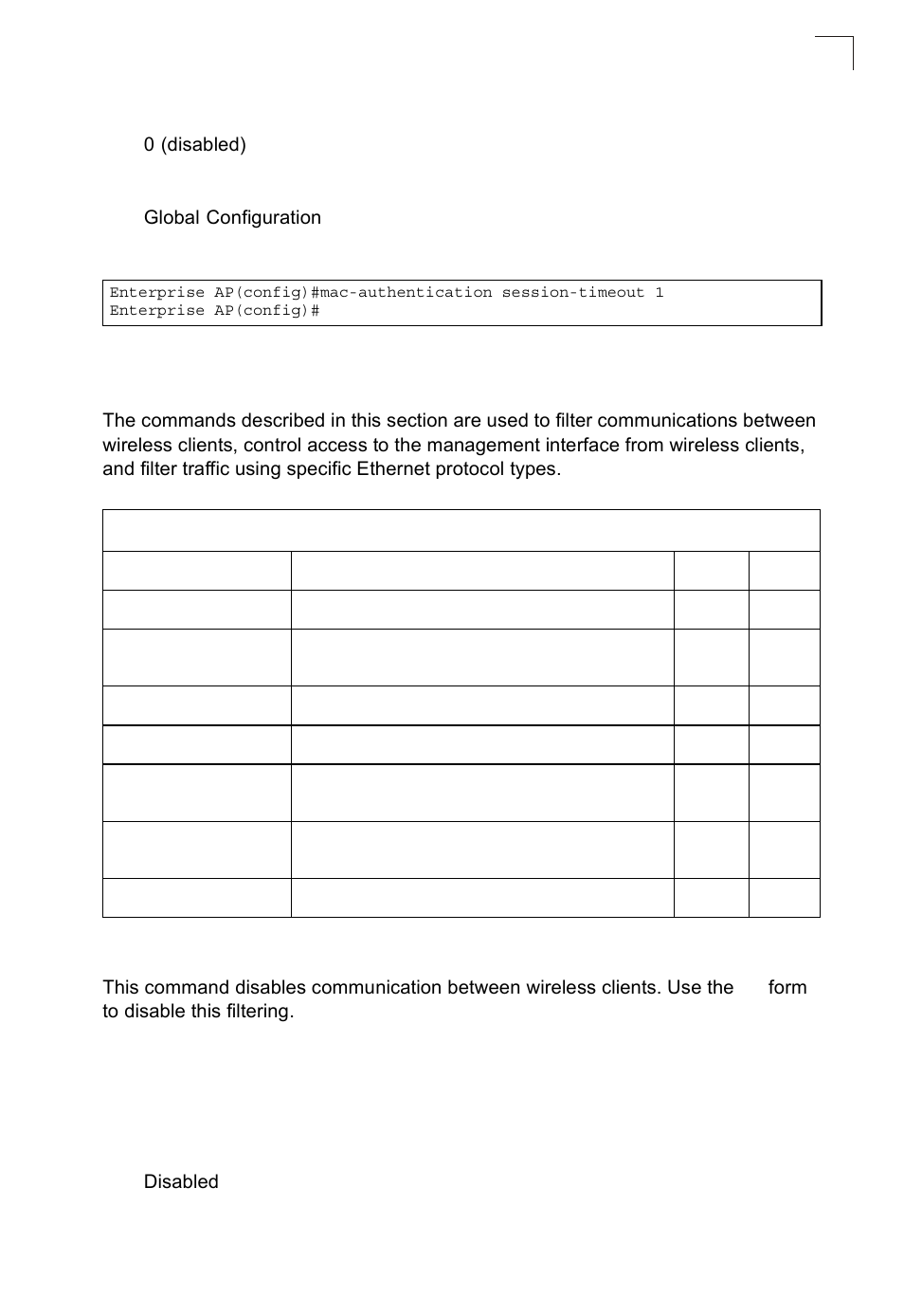 Filtering commands, Filter local-bridge | SMC Networks SMC2552W-G2-17 User Manual | Page 210 / 296