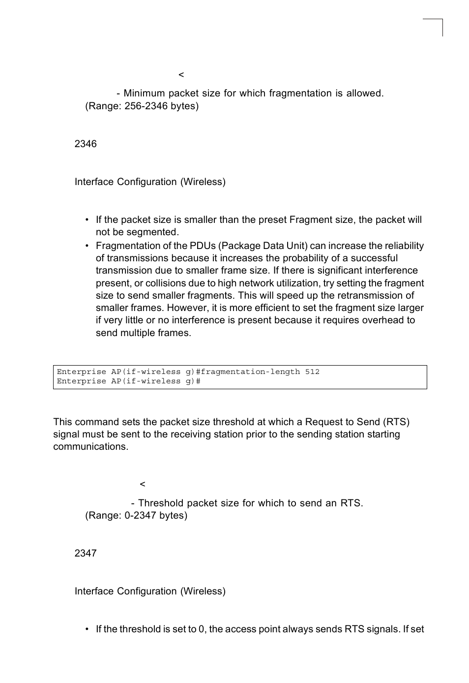 Rts-threshold, Rts-threshold 7-103 | SMC Networks SMC2552W-G2-17 User Manual | Page 240 / 296